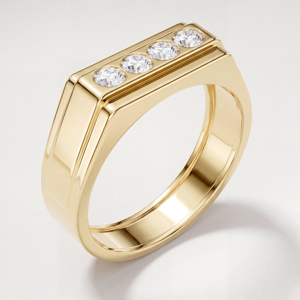 The Albert Men's Ring - angle 4