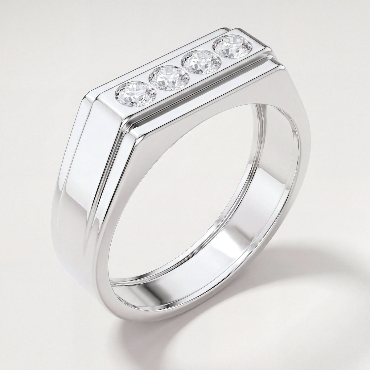 The Albert Men's Ring - angle 5