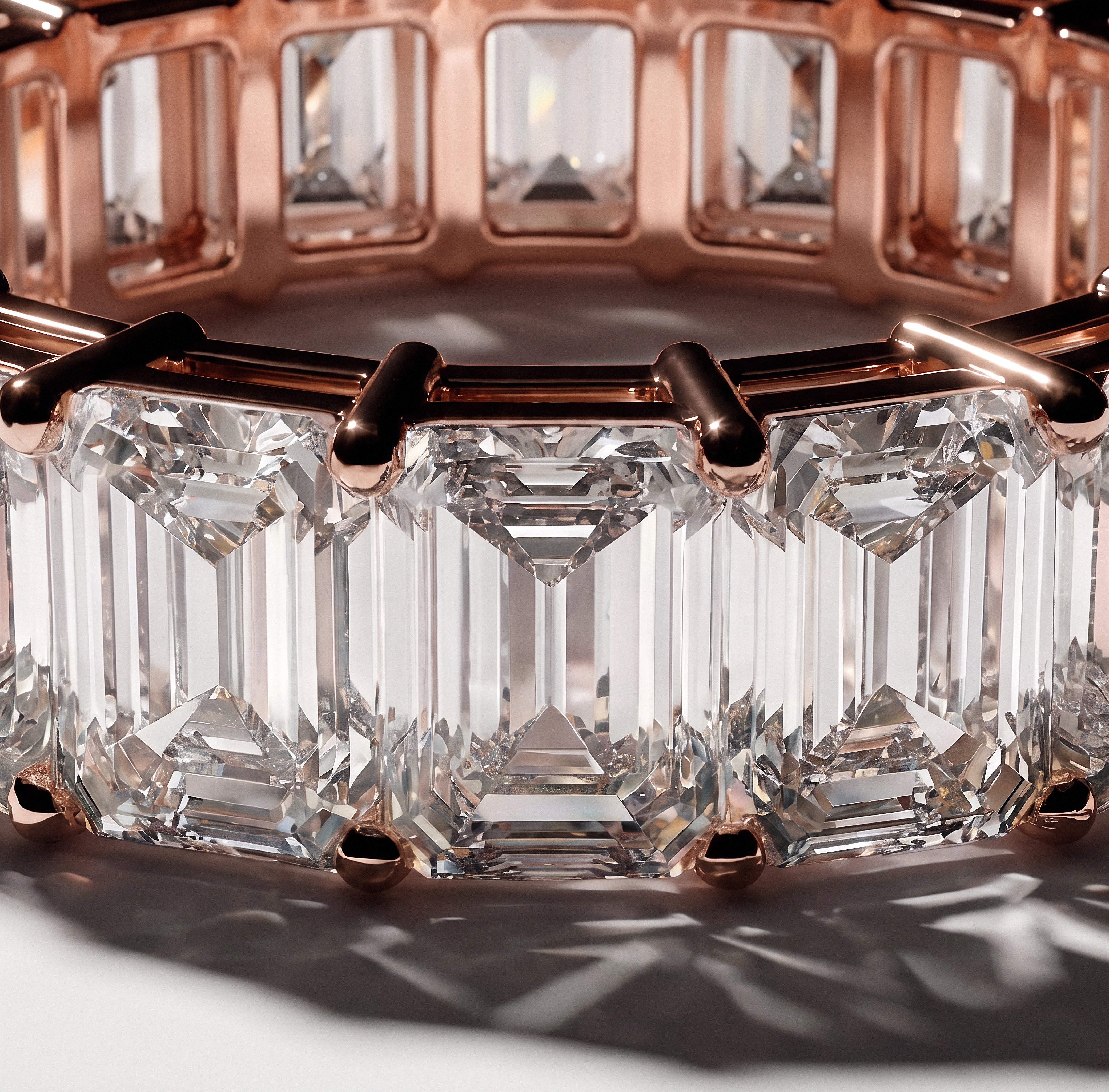 The Alicia Eternity Ring - angle 3