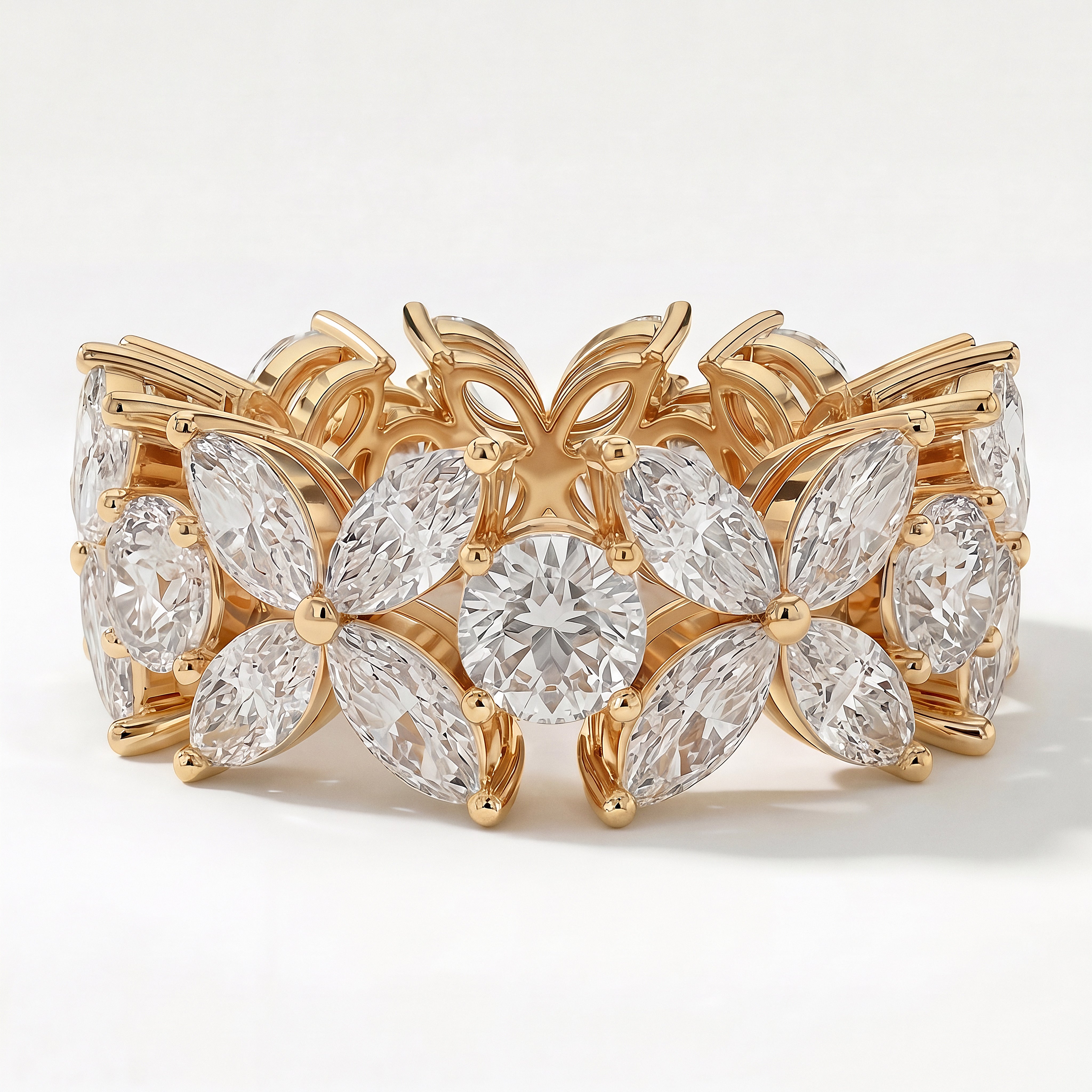 The "Alina" Eternity Ring - angle 4