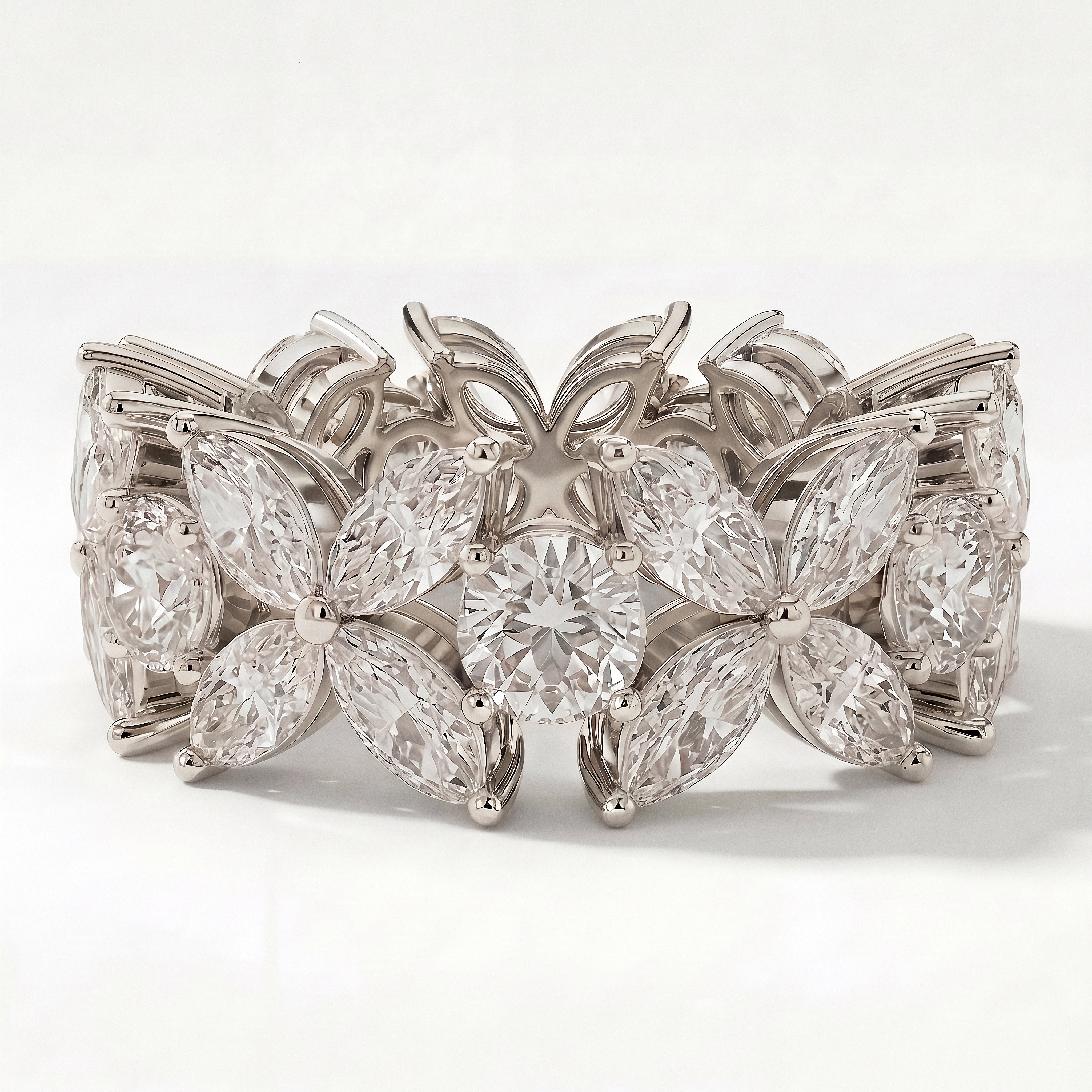 The "Alina" Eternity Ring - angle 5