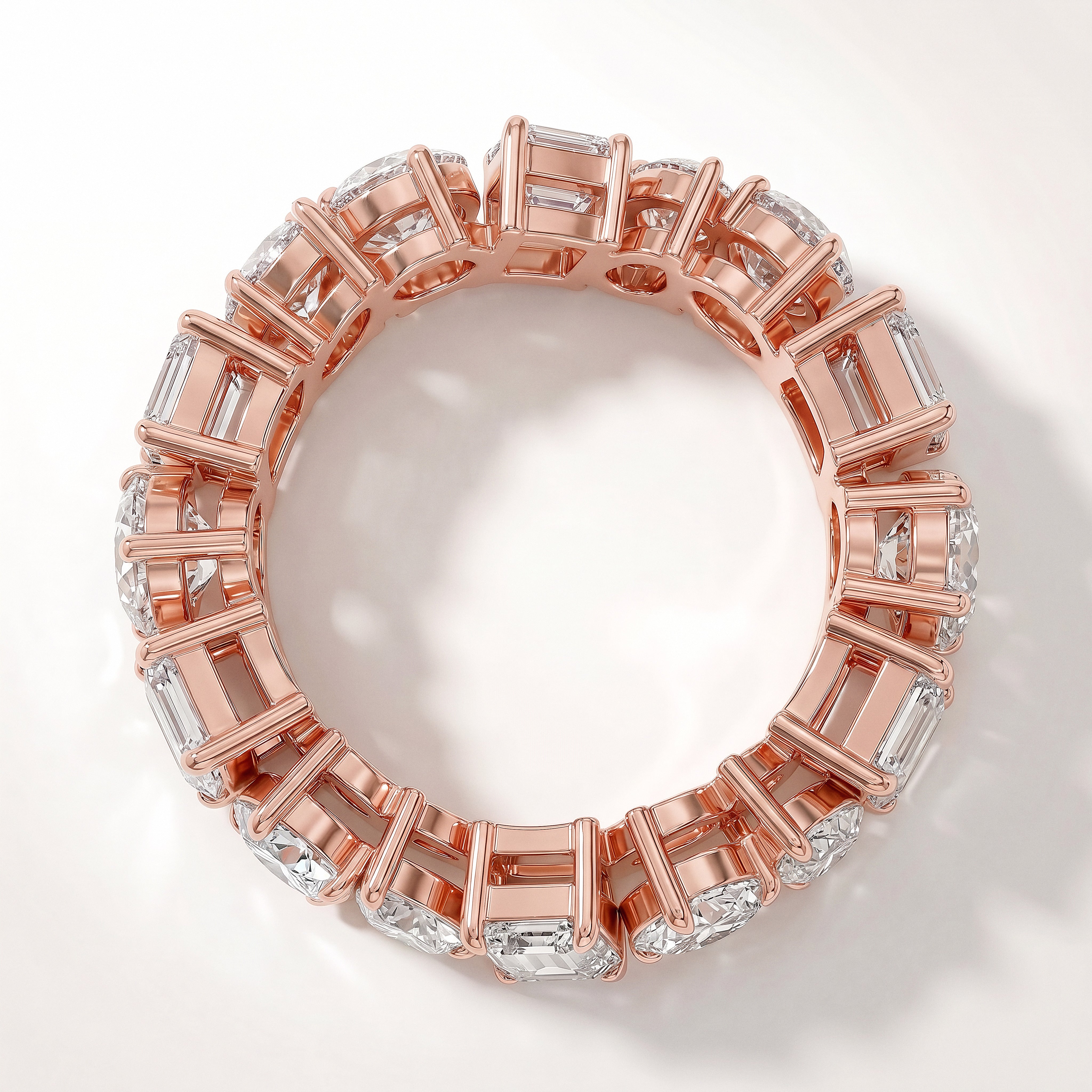 The Brittany Eternity Ring - angle 3