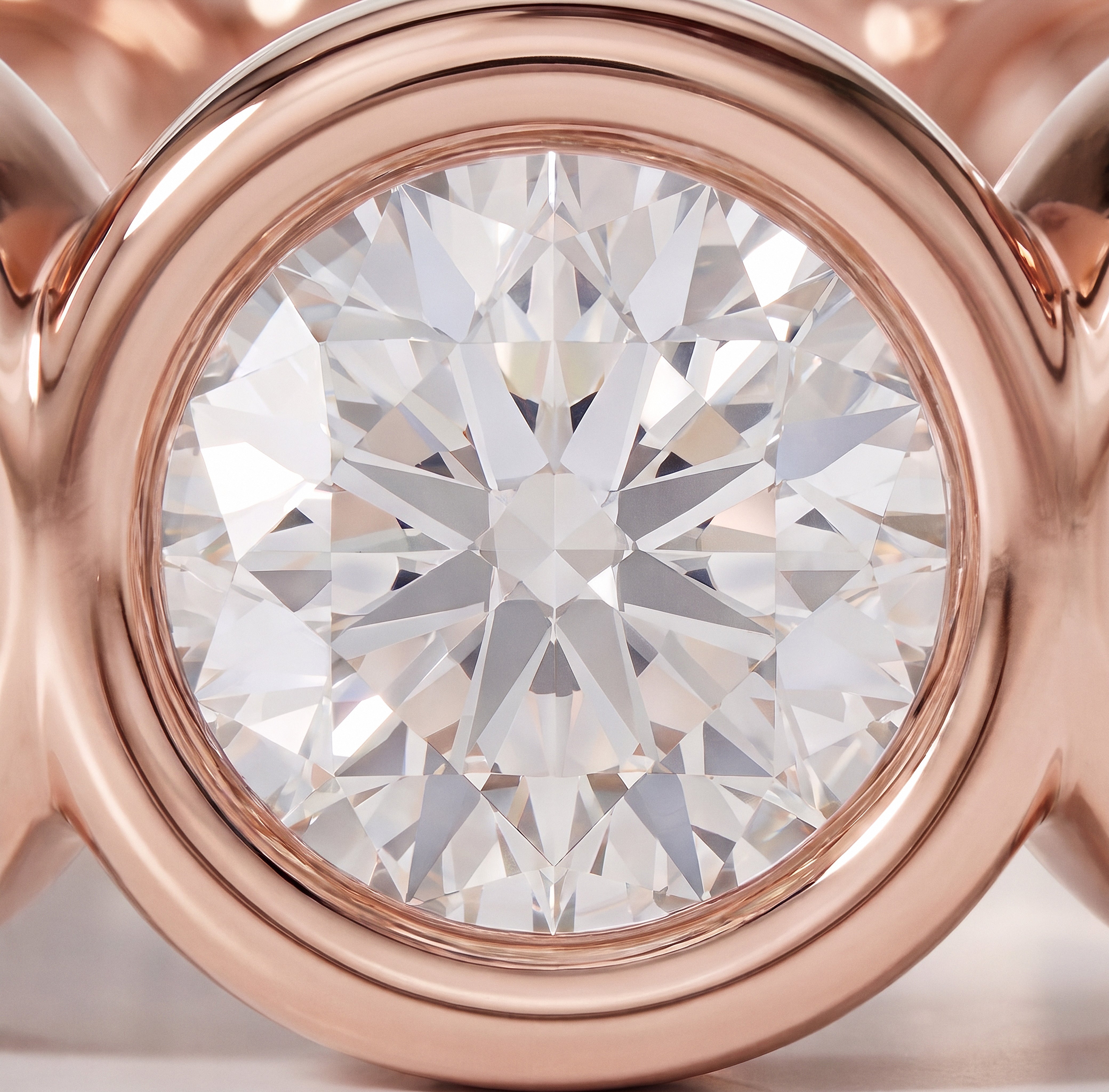 The Cassandra Eternity Ring - angle 3