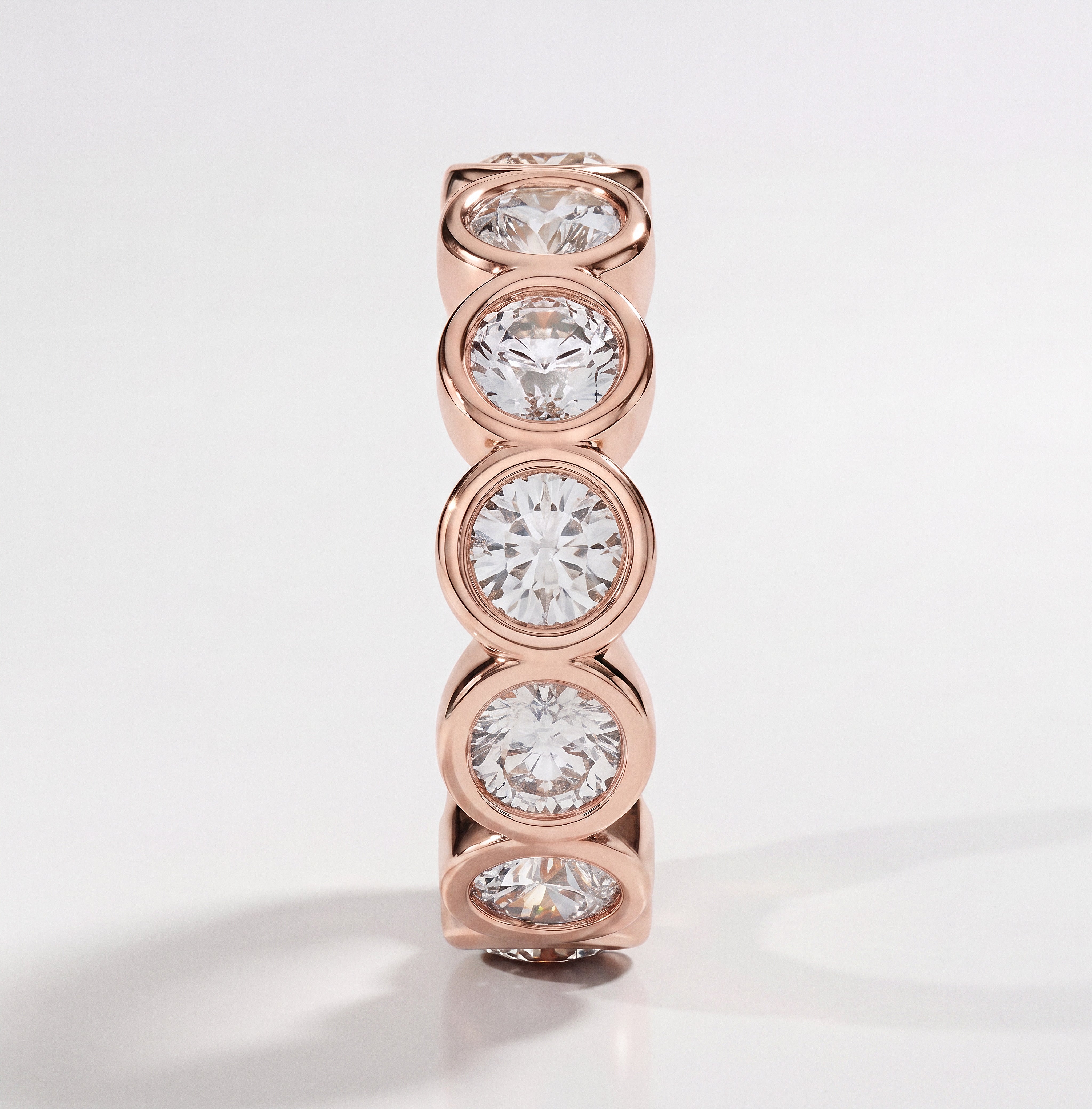 The Cassandra Eternity Ring - angle 4