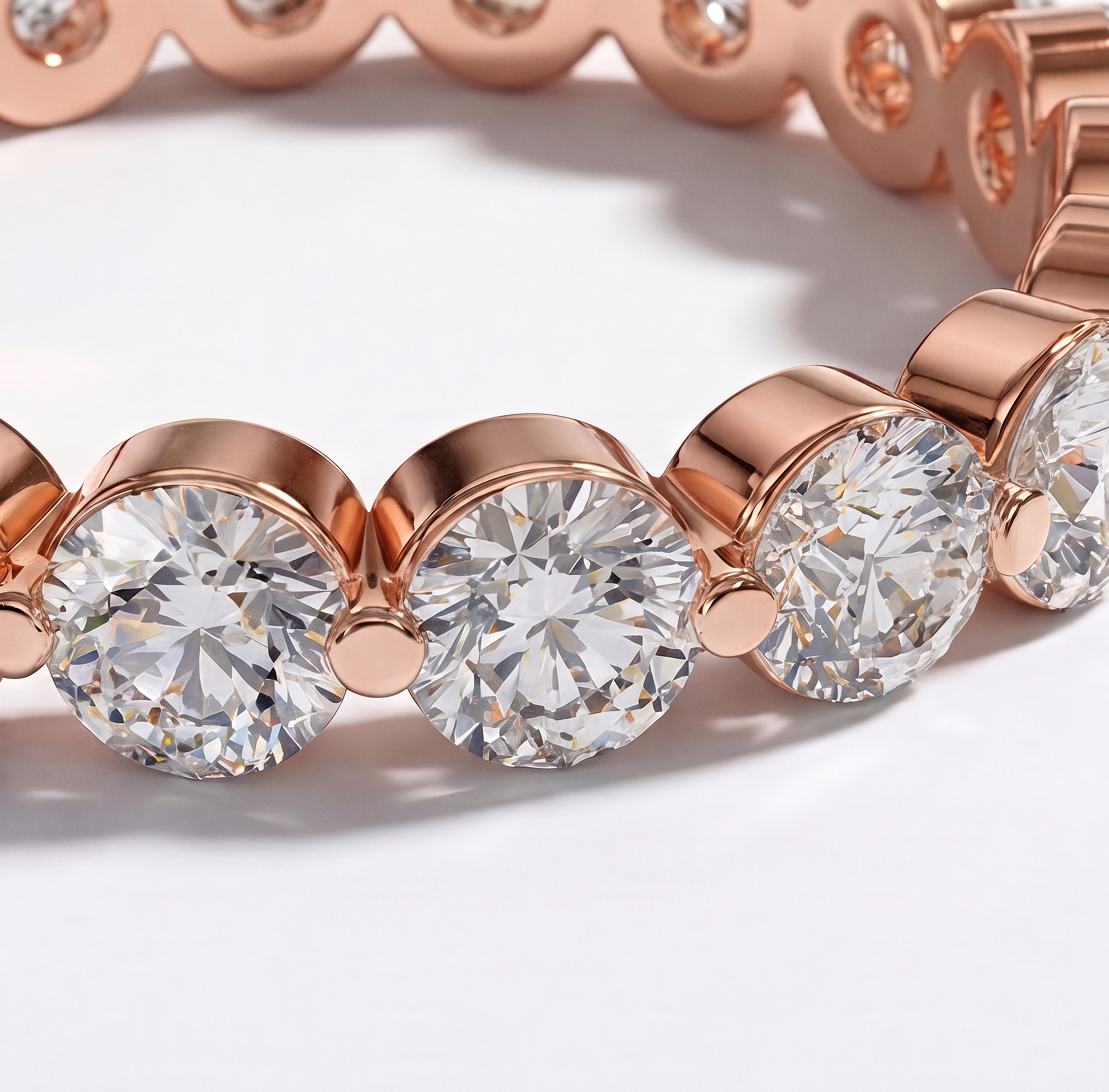 The Chloe Eternity Ring - angle 2