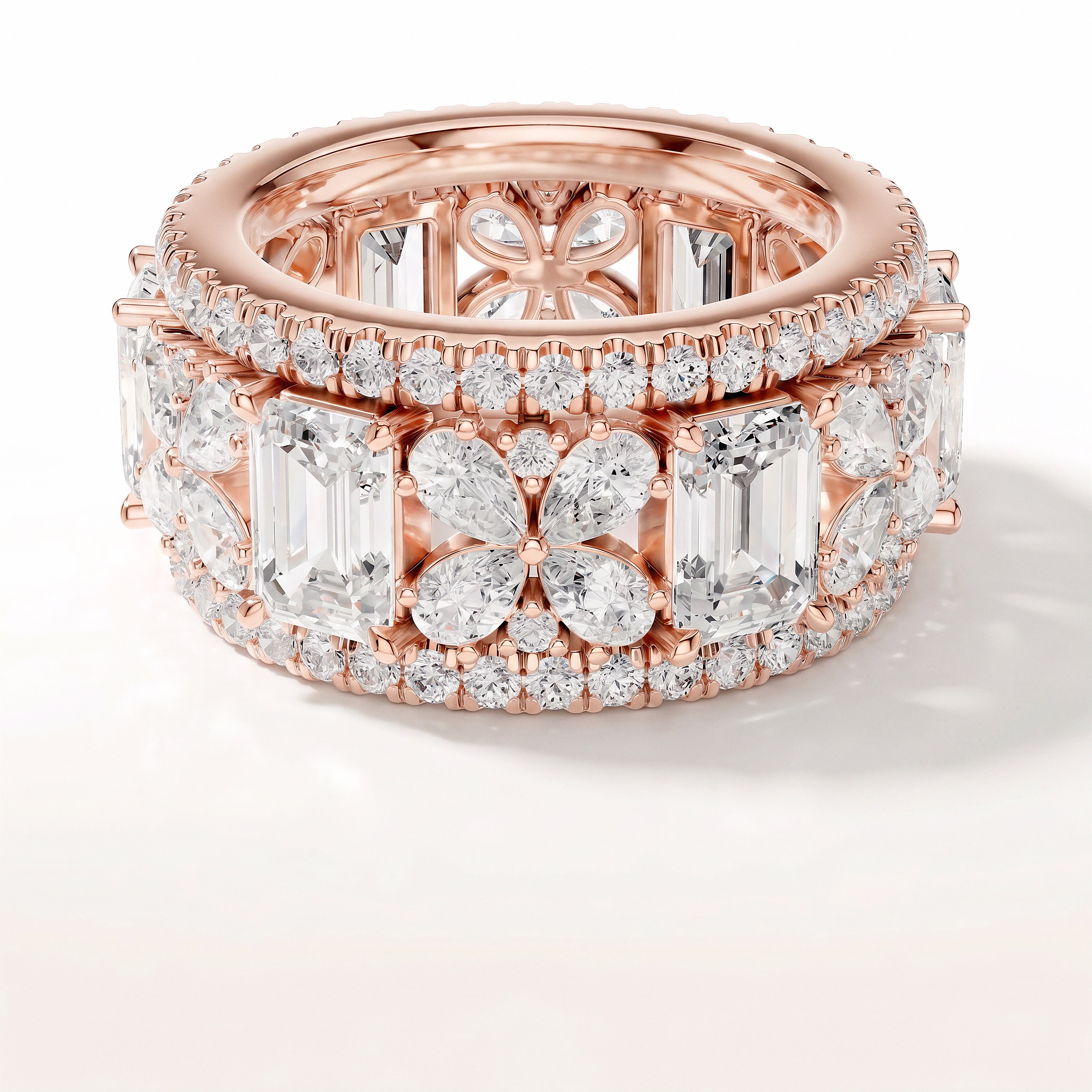 The Christy Eternity Ring - angle 1