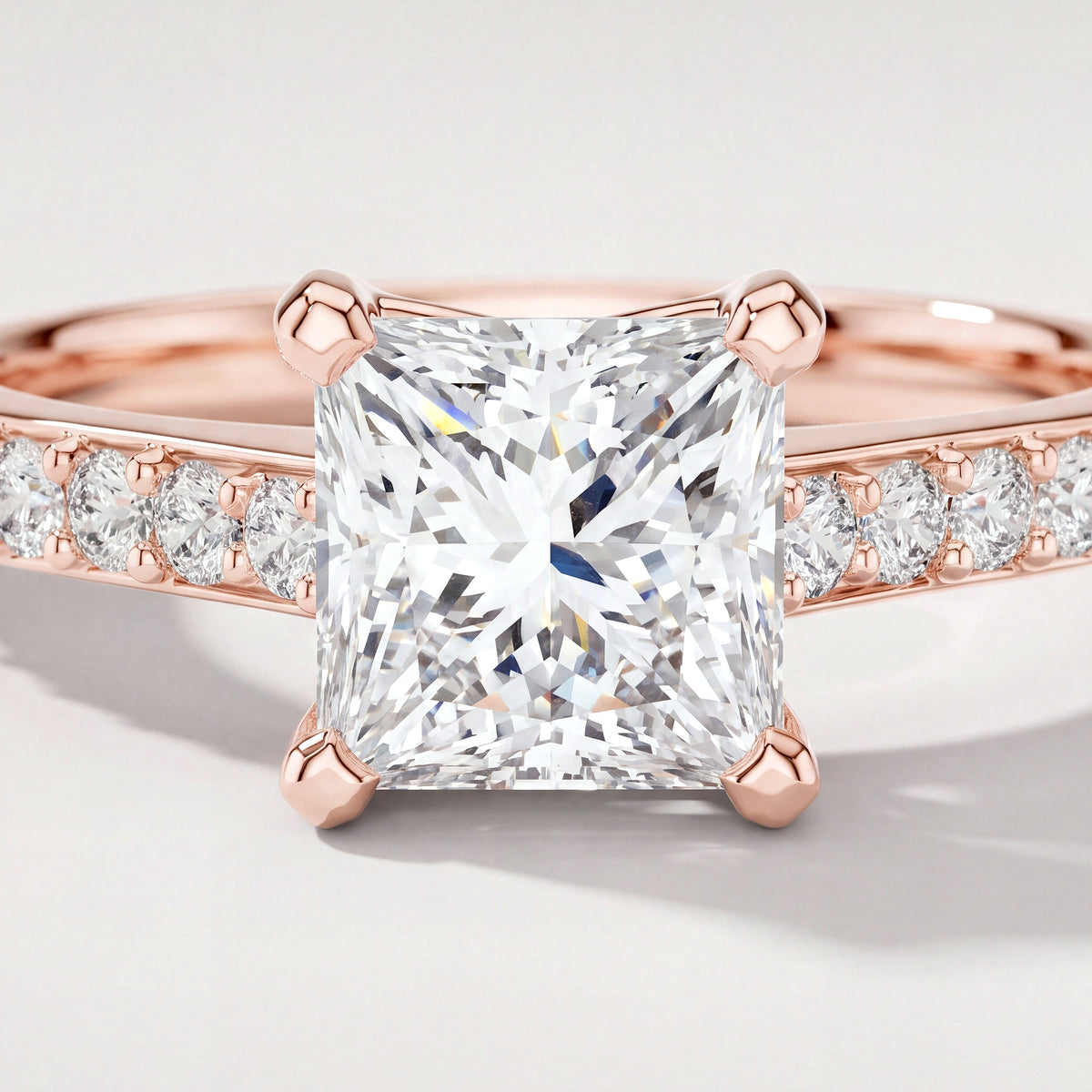 The Clarissa Engagement Ring - angle 2