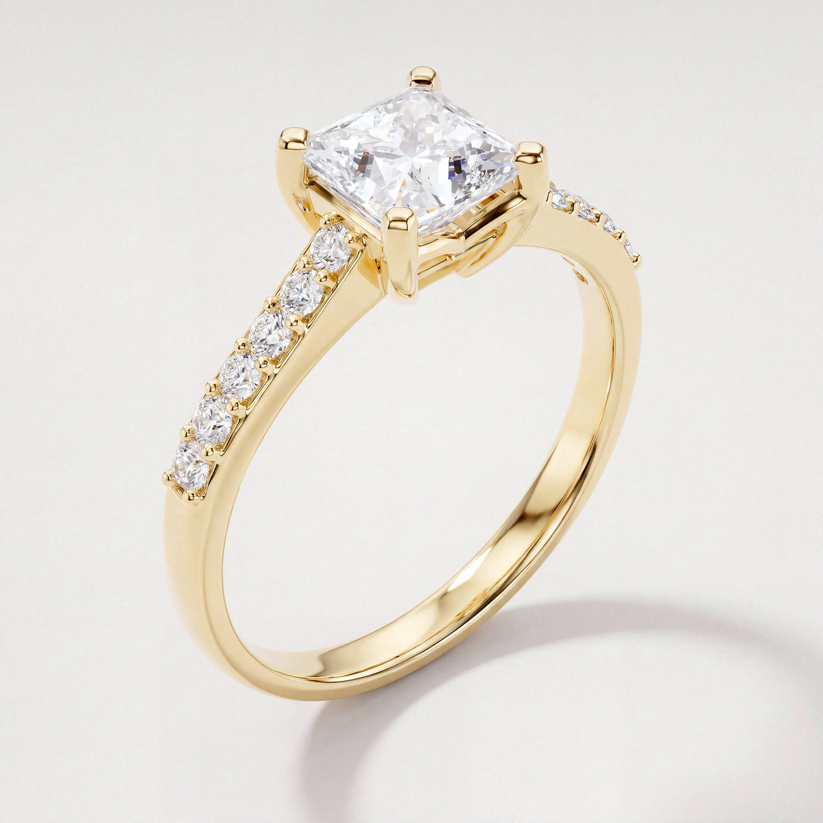 The Clarissa Engagement Ring - angle 4