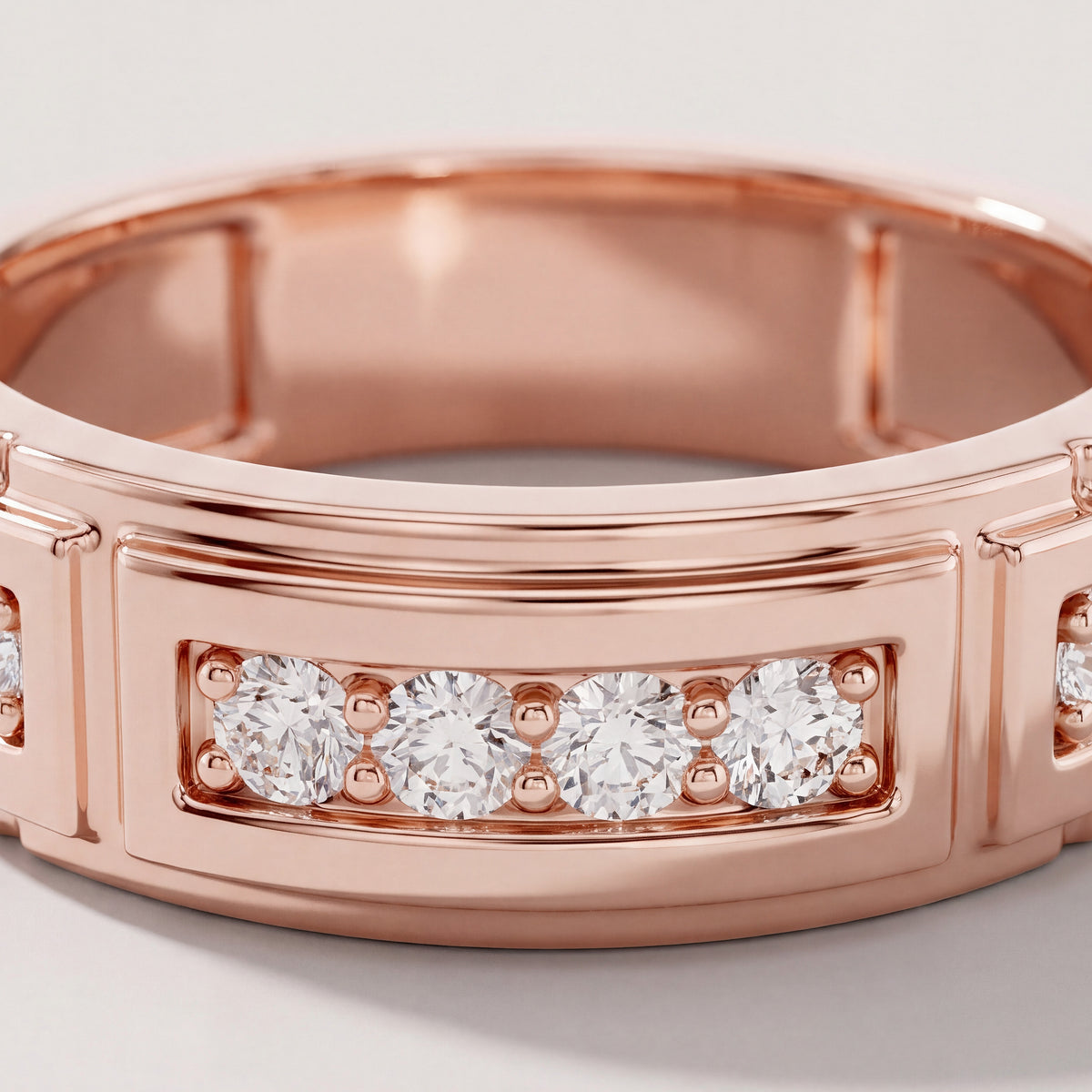 The Clement Men's Ring - angle 2