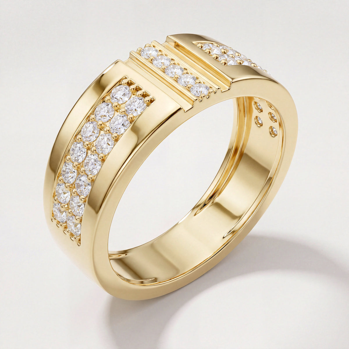 The Conrad Men's Ring - angle 4