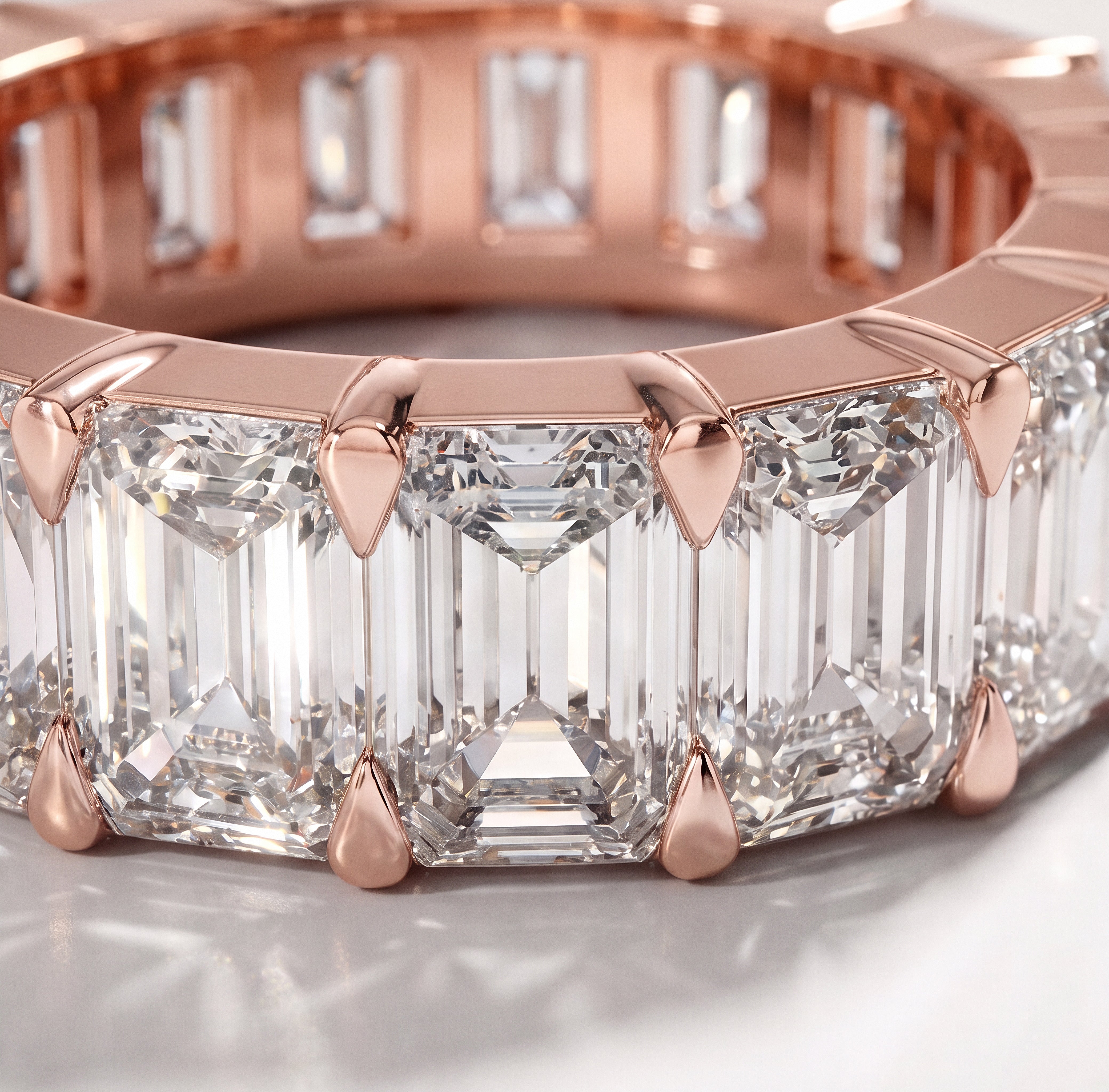 The Dakota Eternity Ring - angle 2
