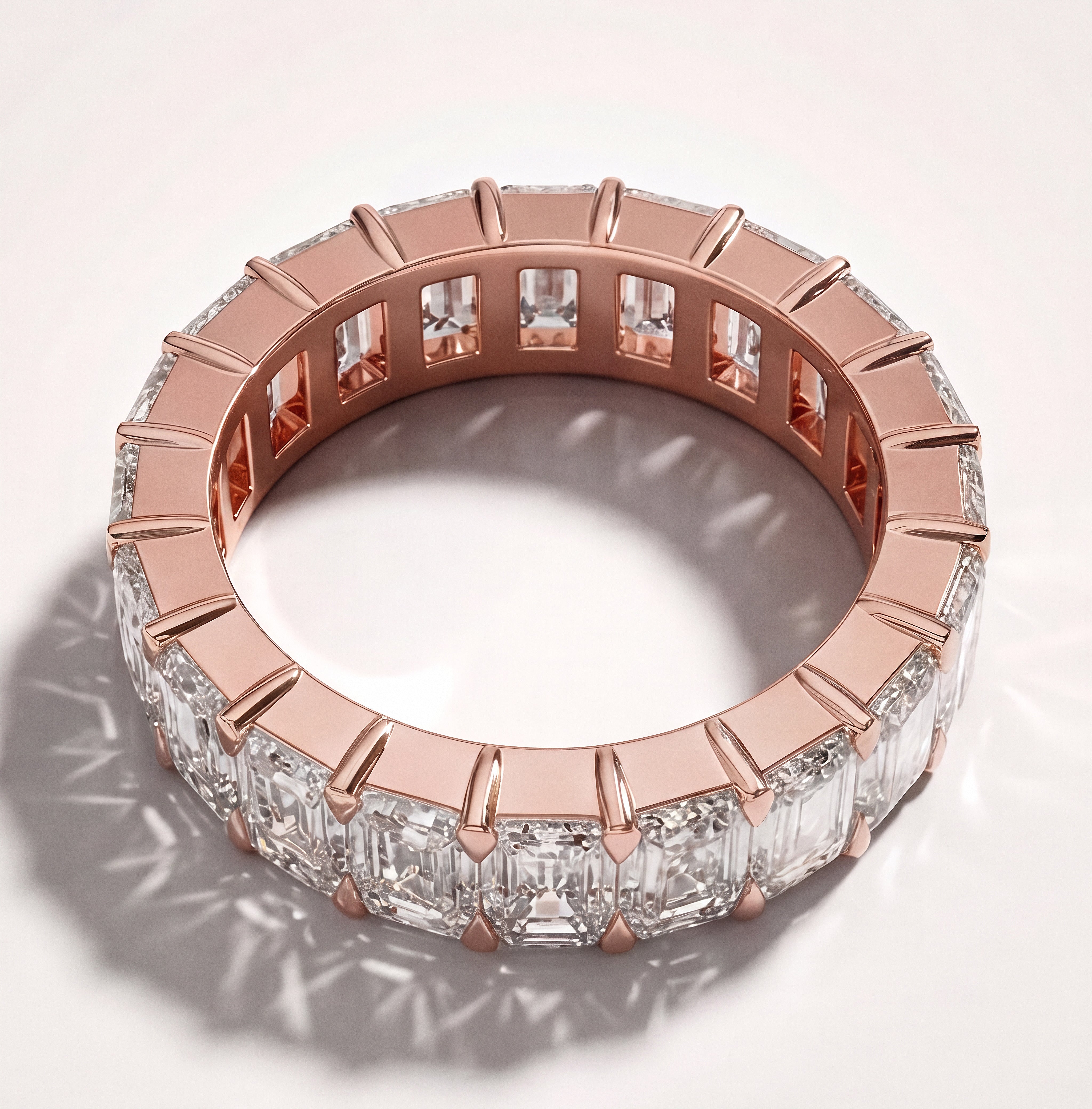 The Dakota Eternity Ring - angle 3