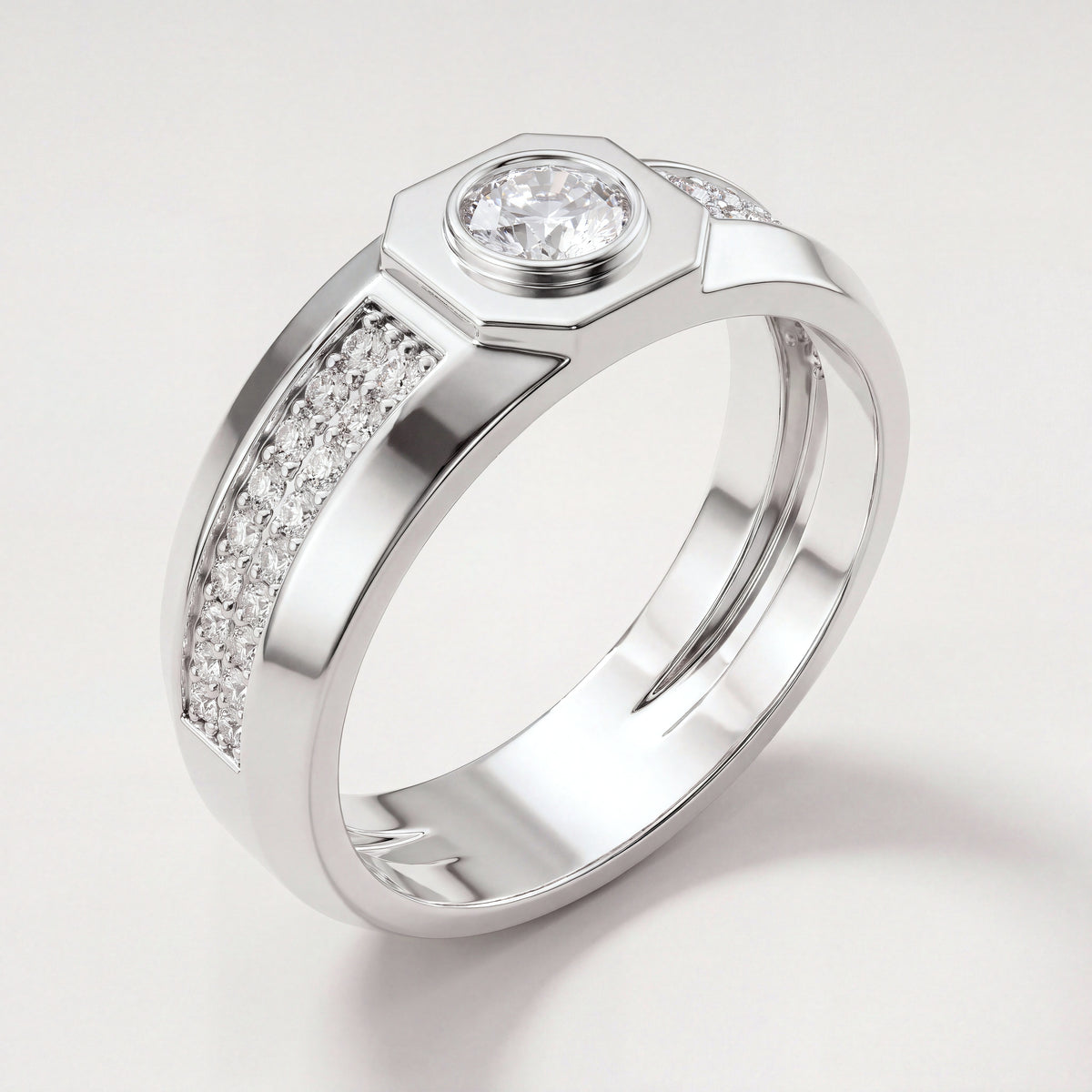 The Edgar Men's Ring - angle 5