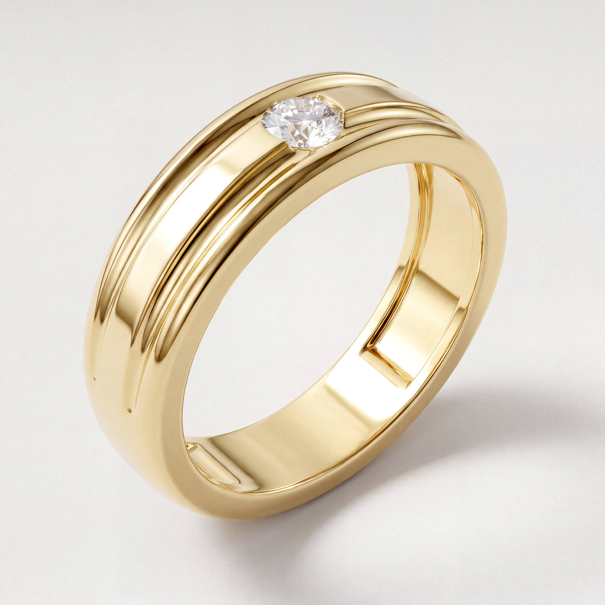 The Gideon Men's Ring - angle 4