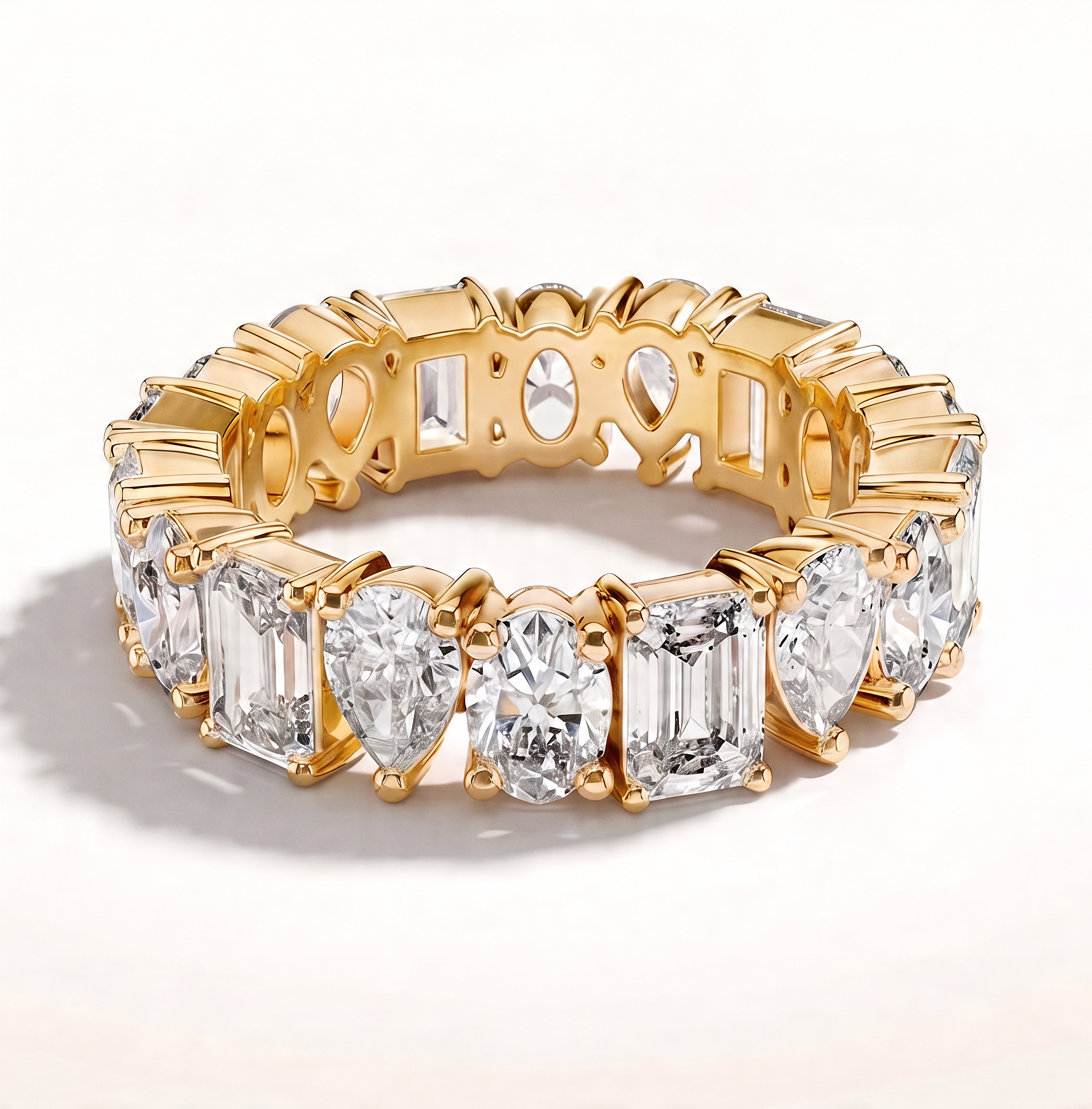 The Joyce Eternity Ring - angle 3