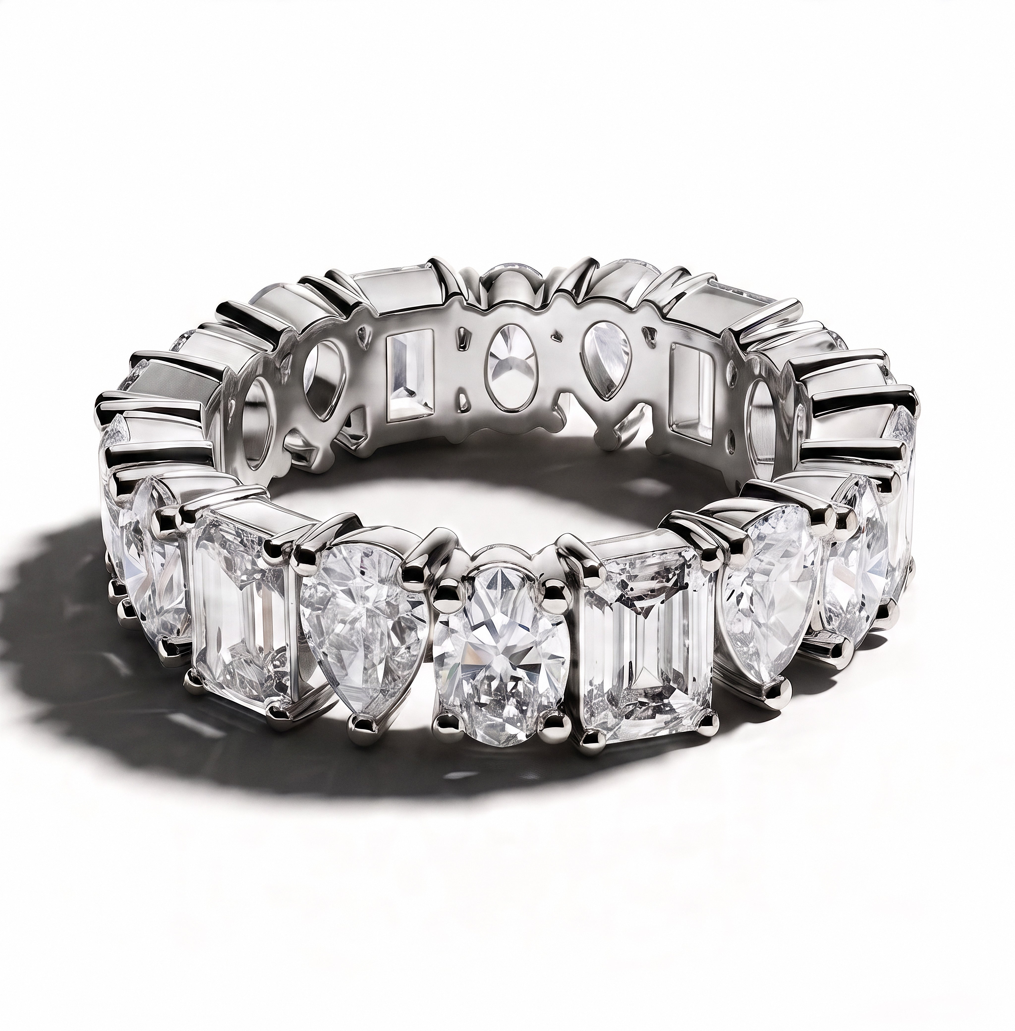The Joyce Eternity Ring - angle 4