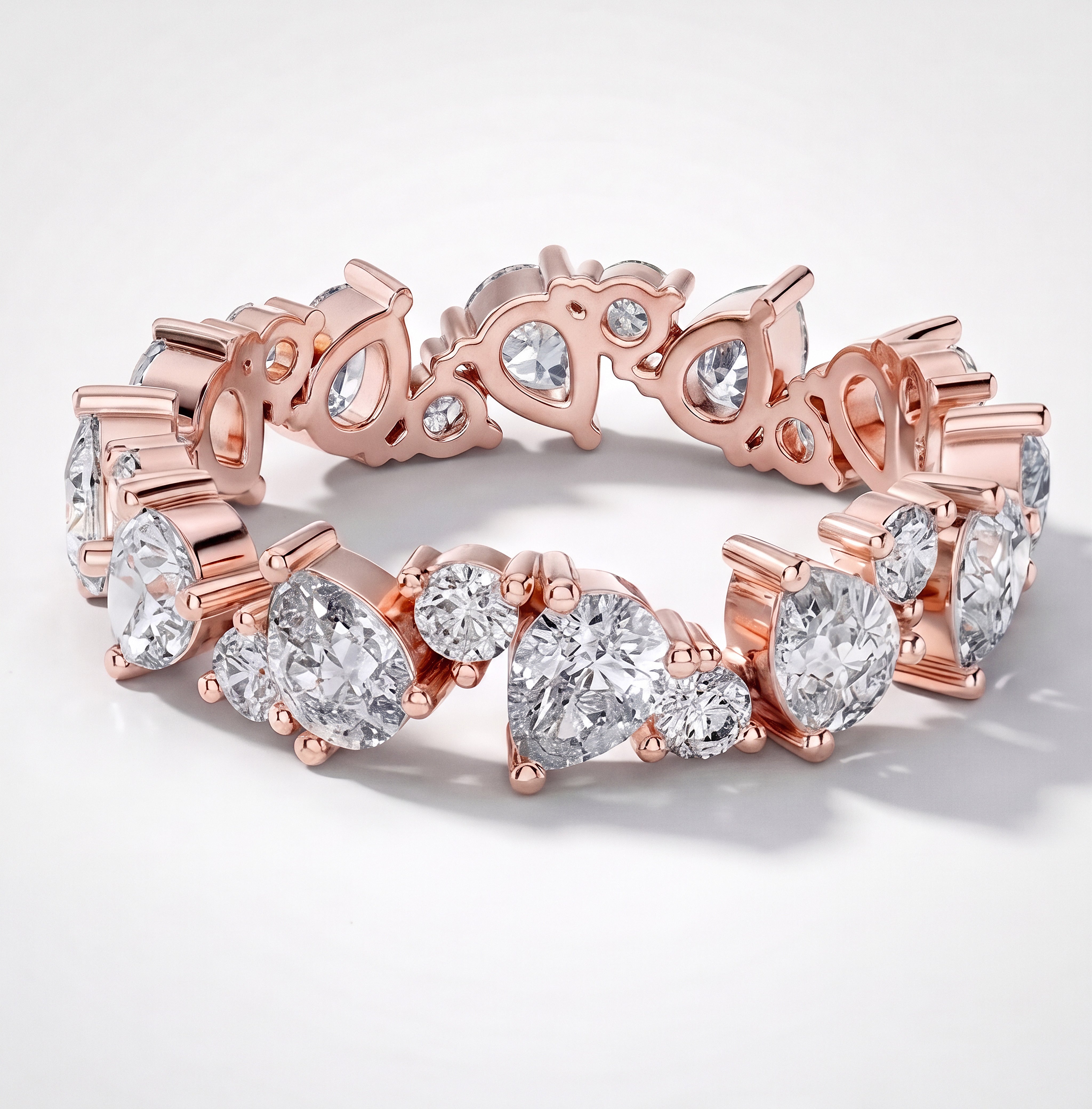 The Justine Eternity Ring - angle 1