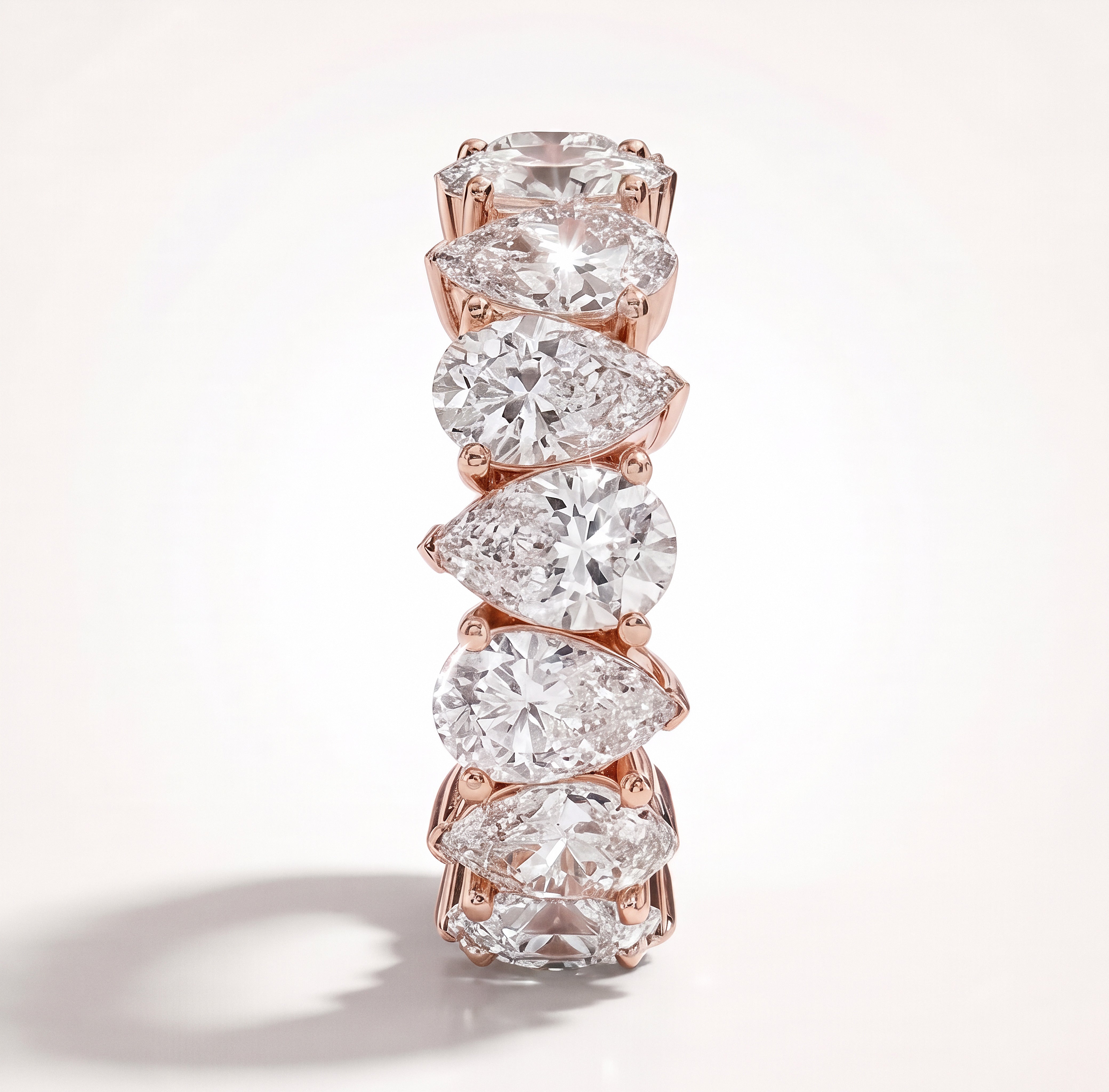 The Keira Eternity Ring - angle 2
