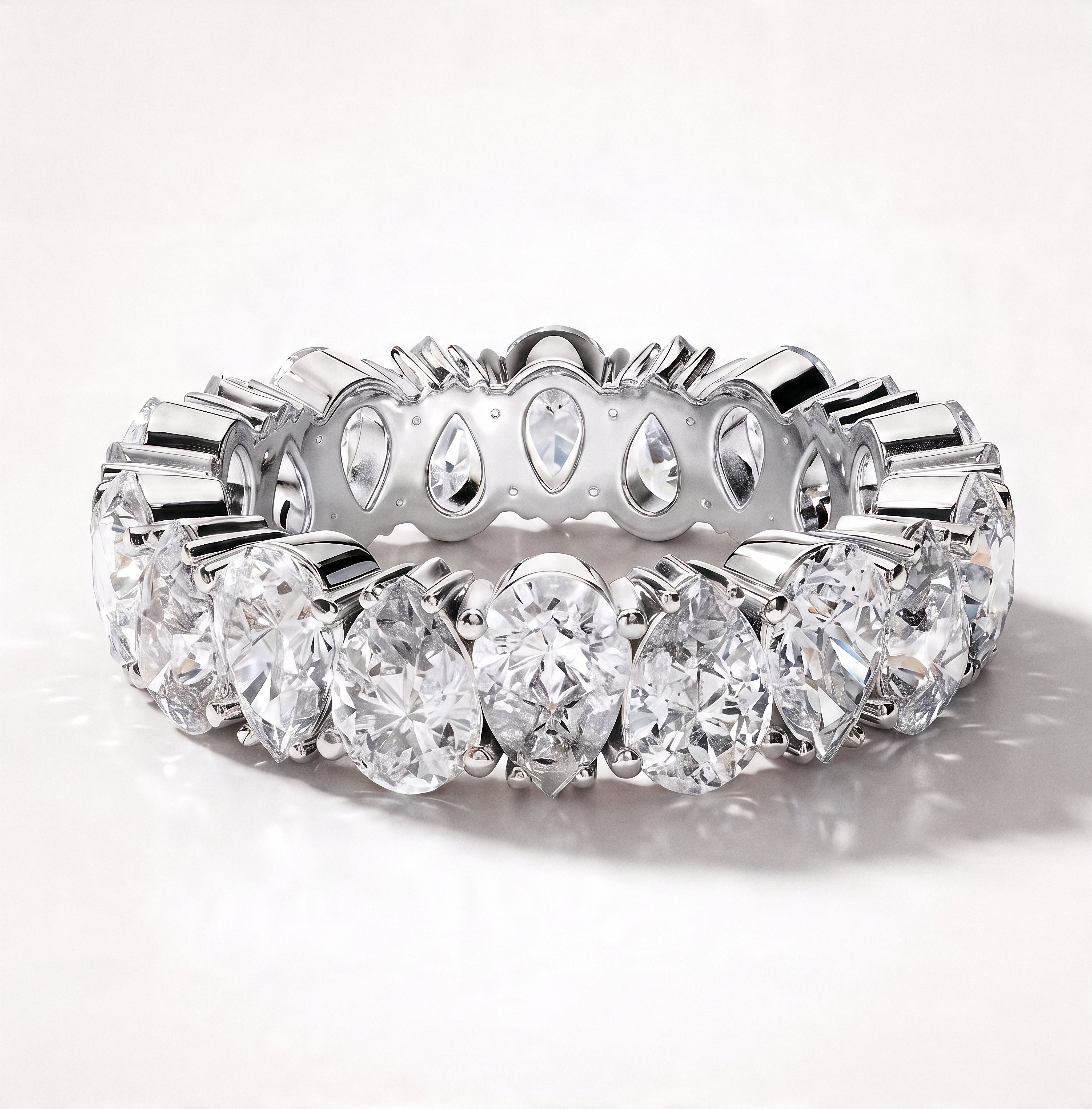 The Keira Eternity Ring - angle 5