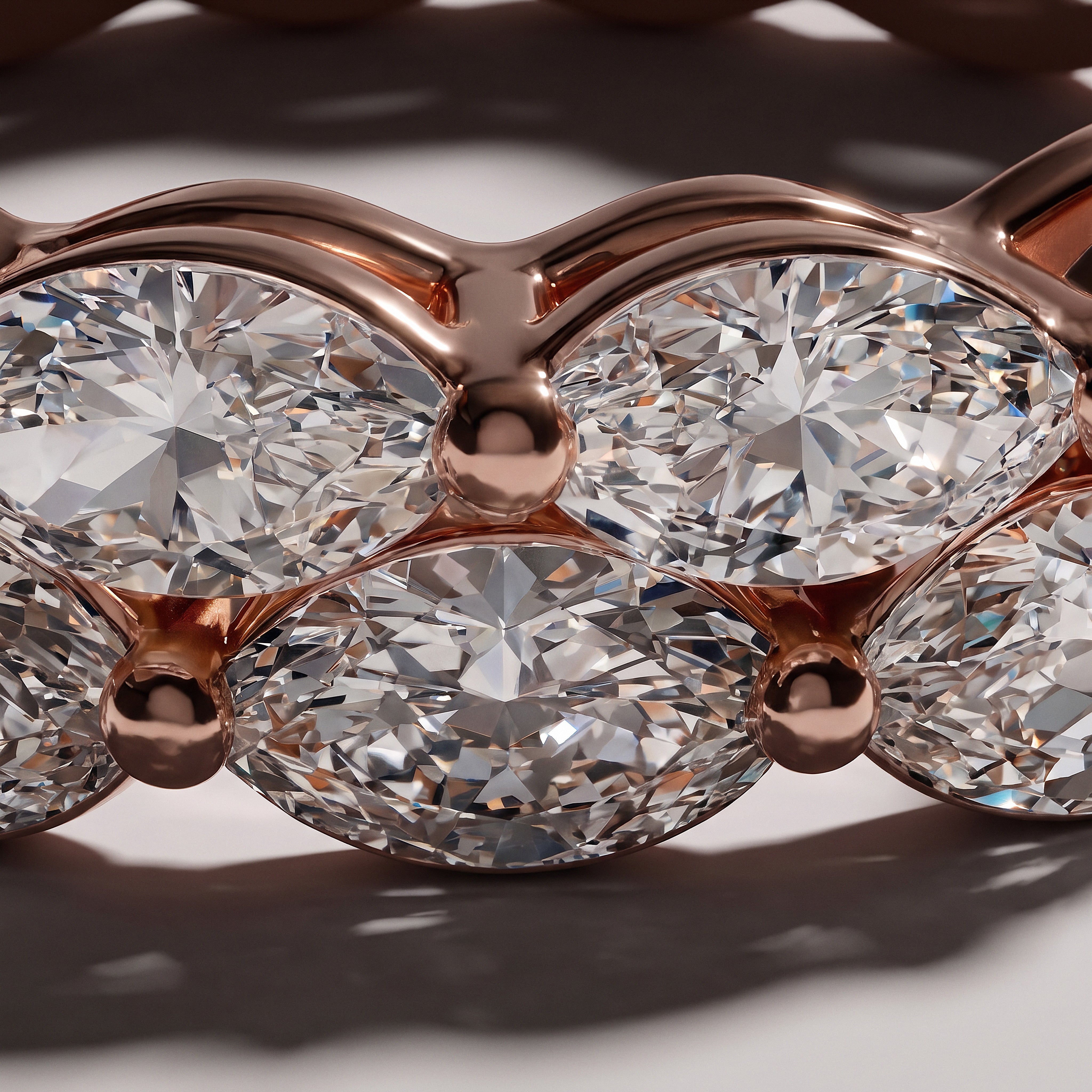 The Lane Eternity Ring - angle 3