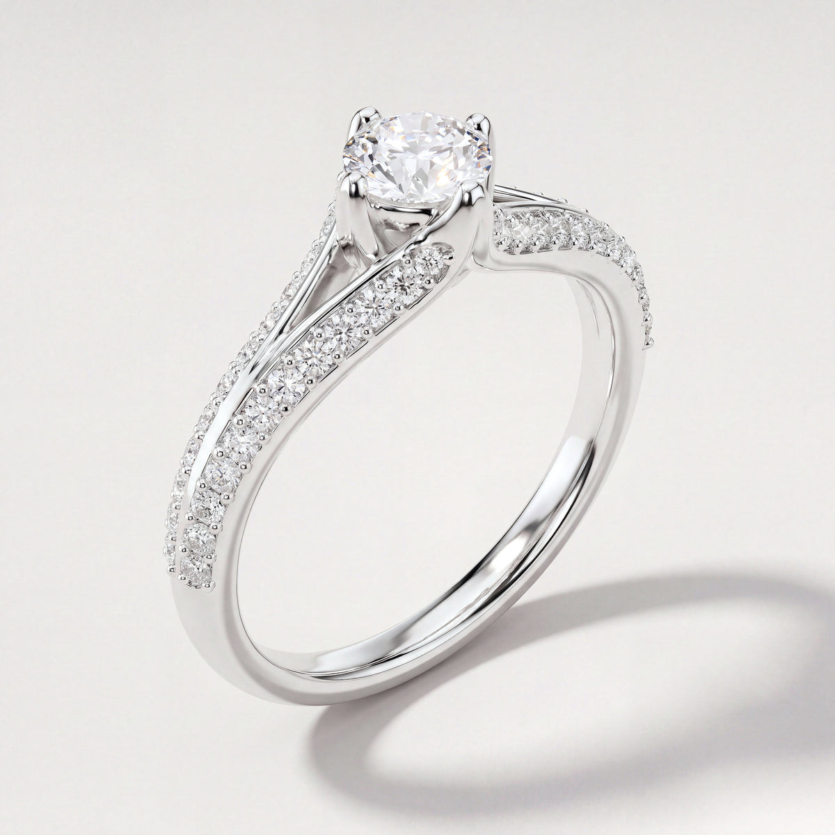 The Lisette Engagement Ring - angle 5