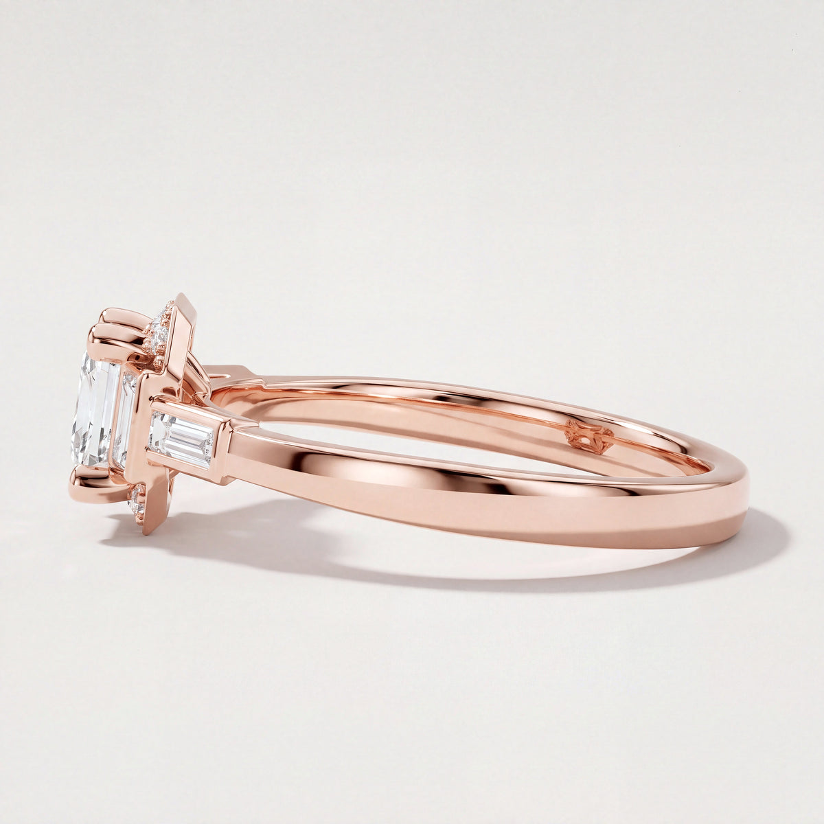 The Marguerite Engagement Ring - angle 3