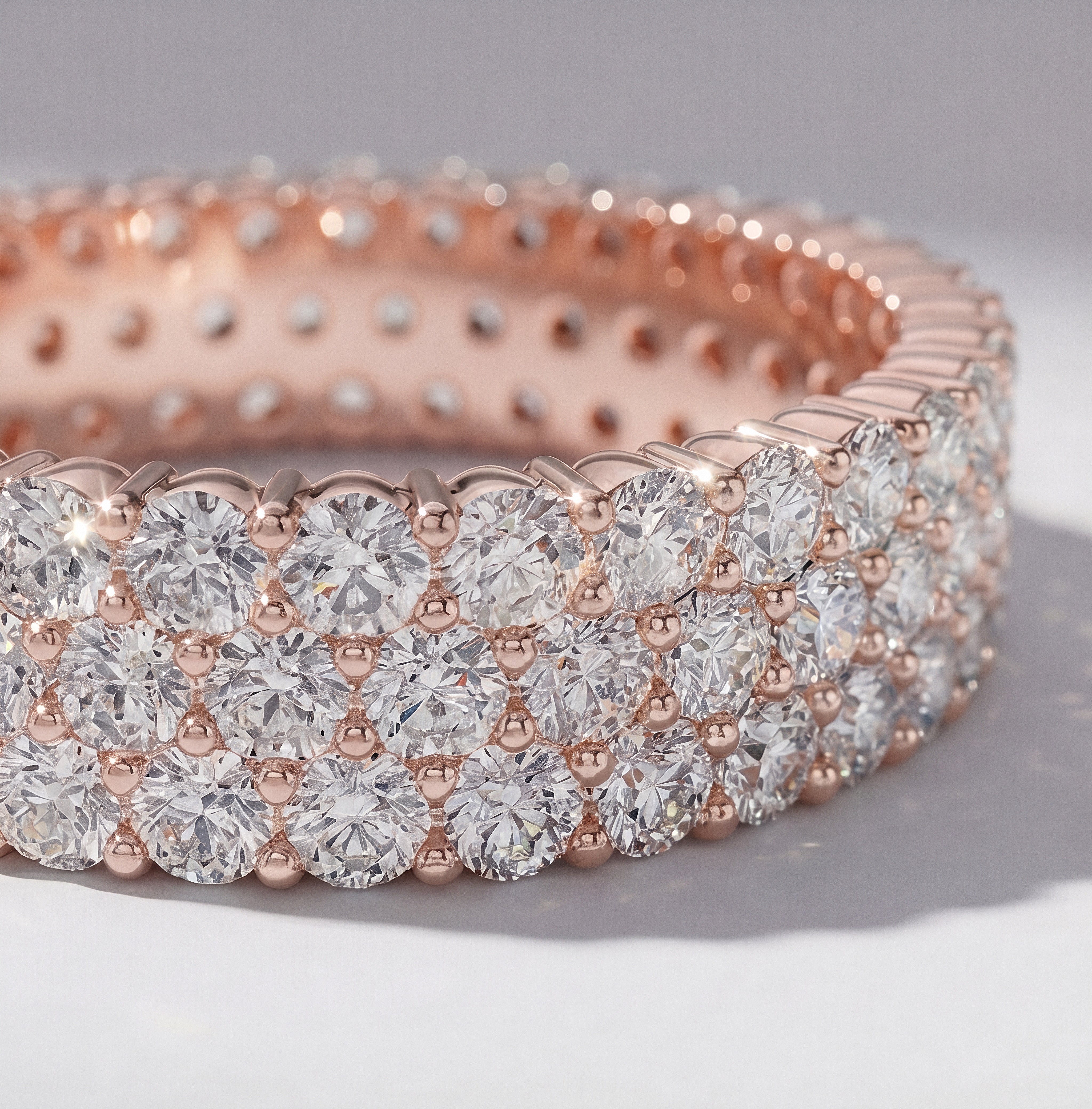The "Michelle" Eternity Ring - angle 1