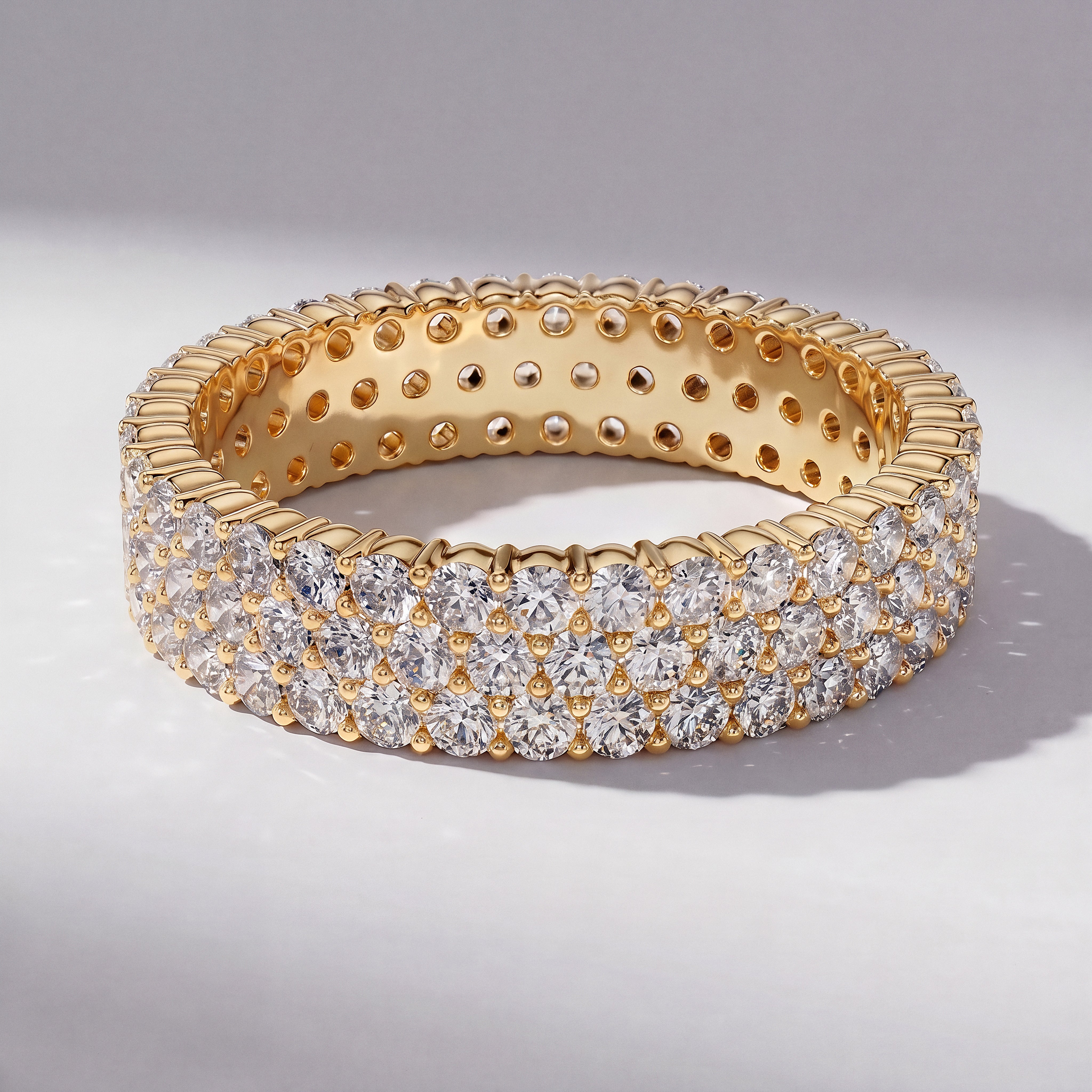 The "Michelle" Eternity Ring - angle 4