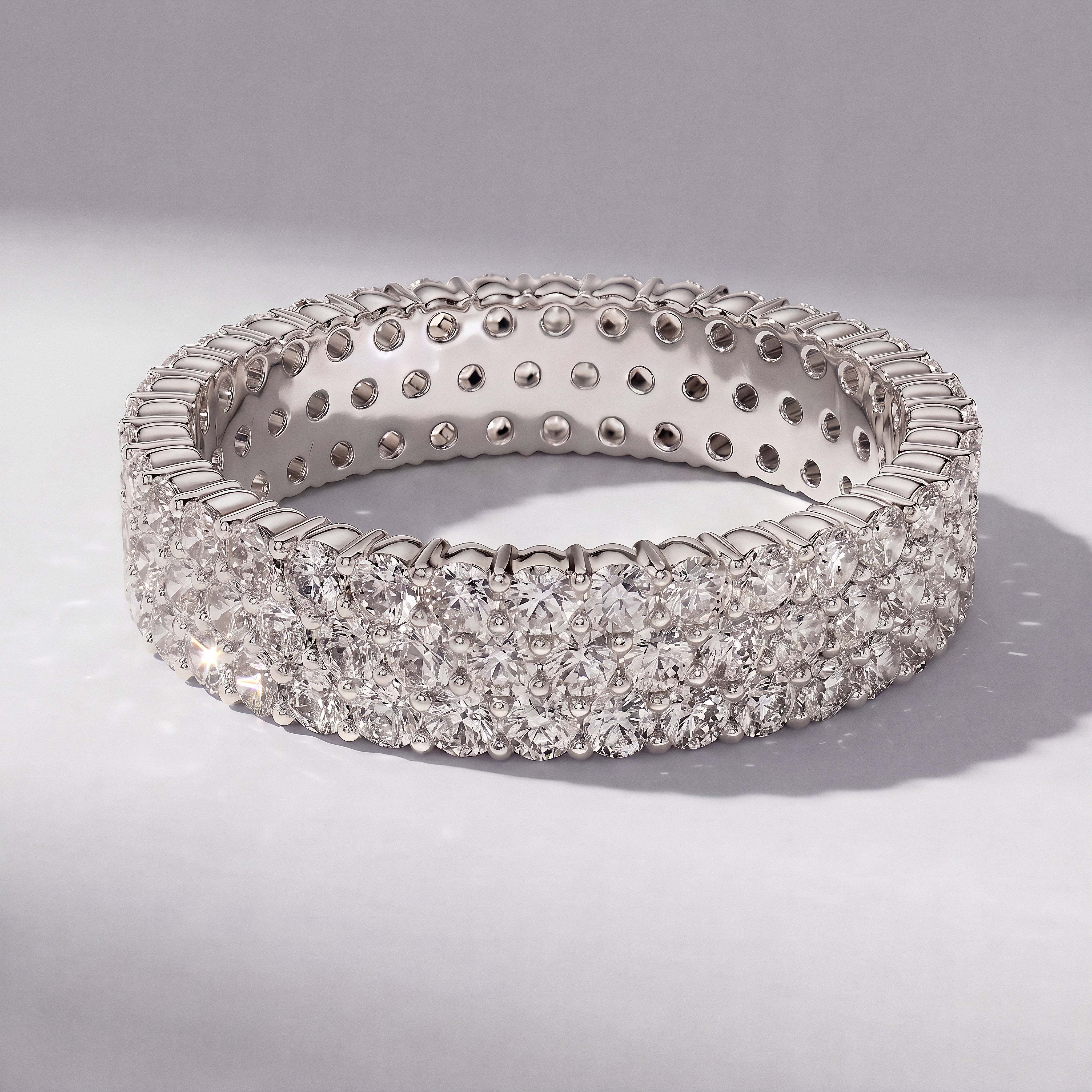 The "Michelle" Eternity Ring - angle 5