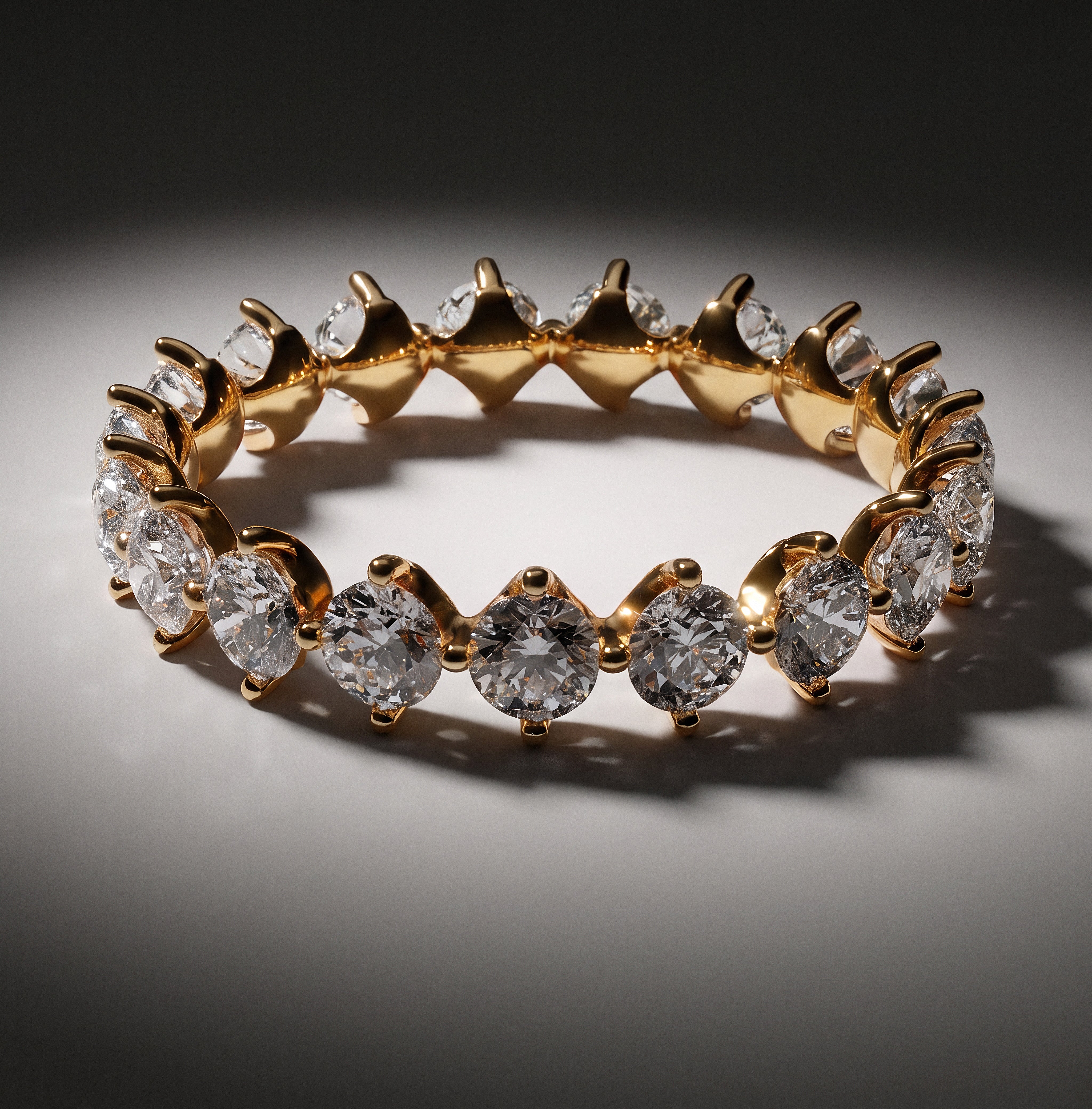 The Paulina Eternity Ring - angle 4