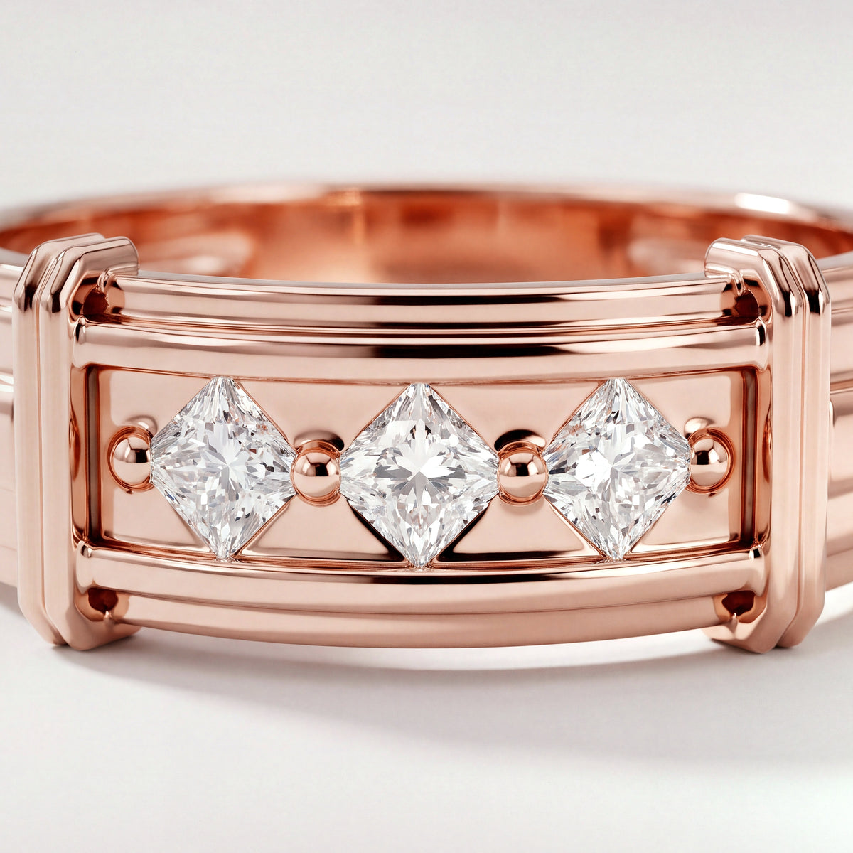The Roderick Men's Ring - angle 2
