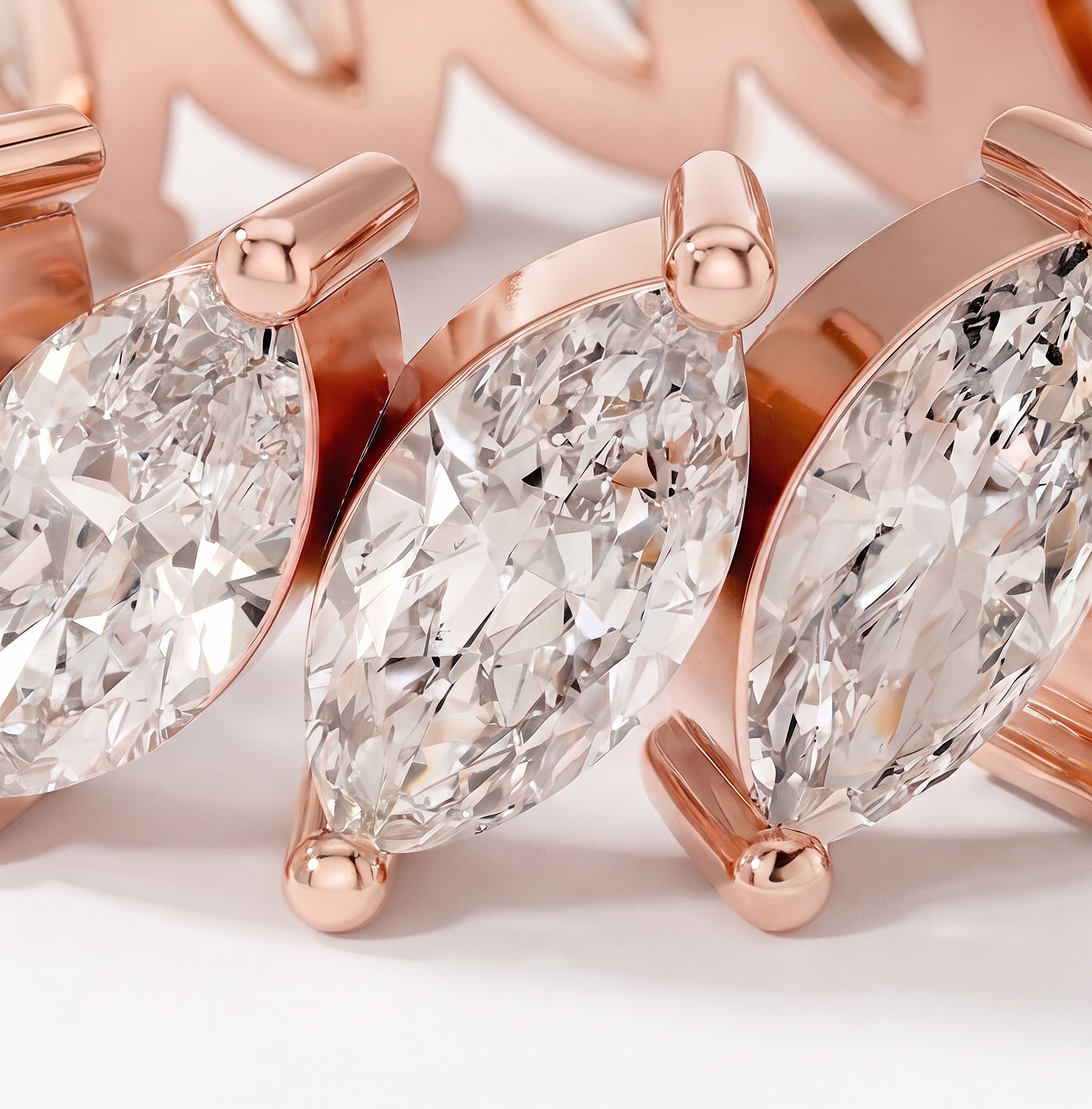 The Sarah Eternity Ring - angle 2