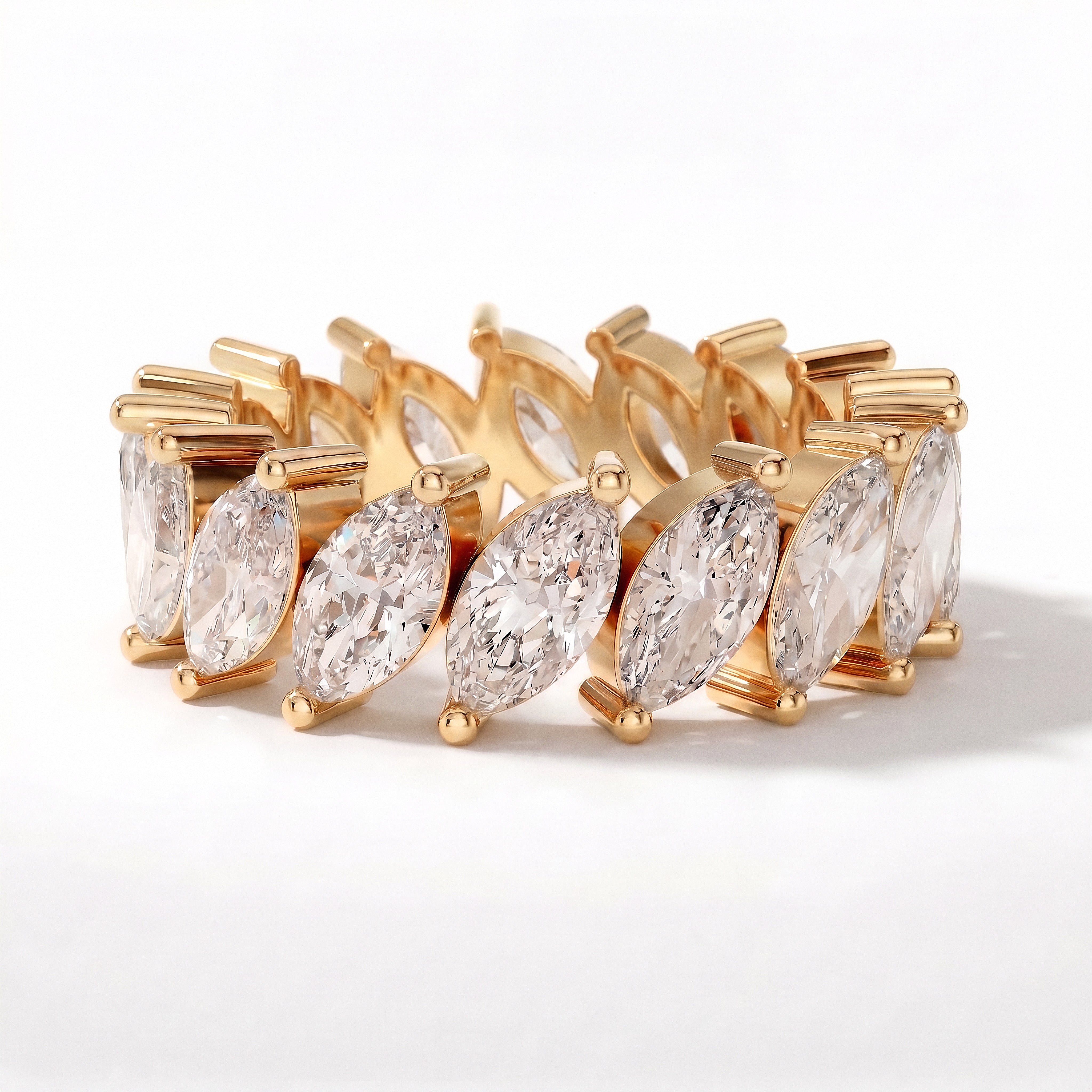 The Sarah Eternity Ring - angle 4