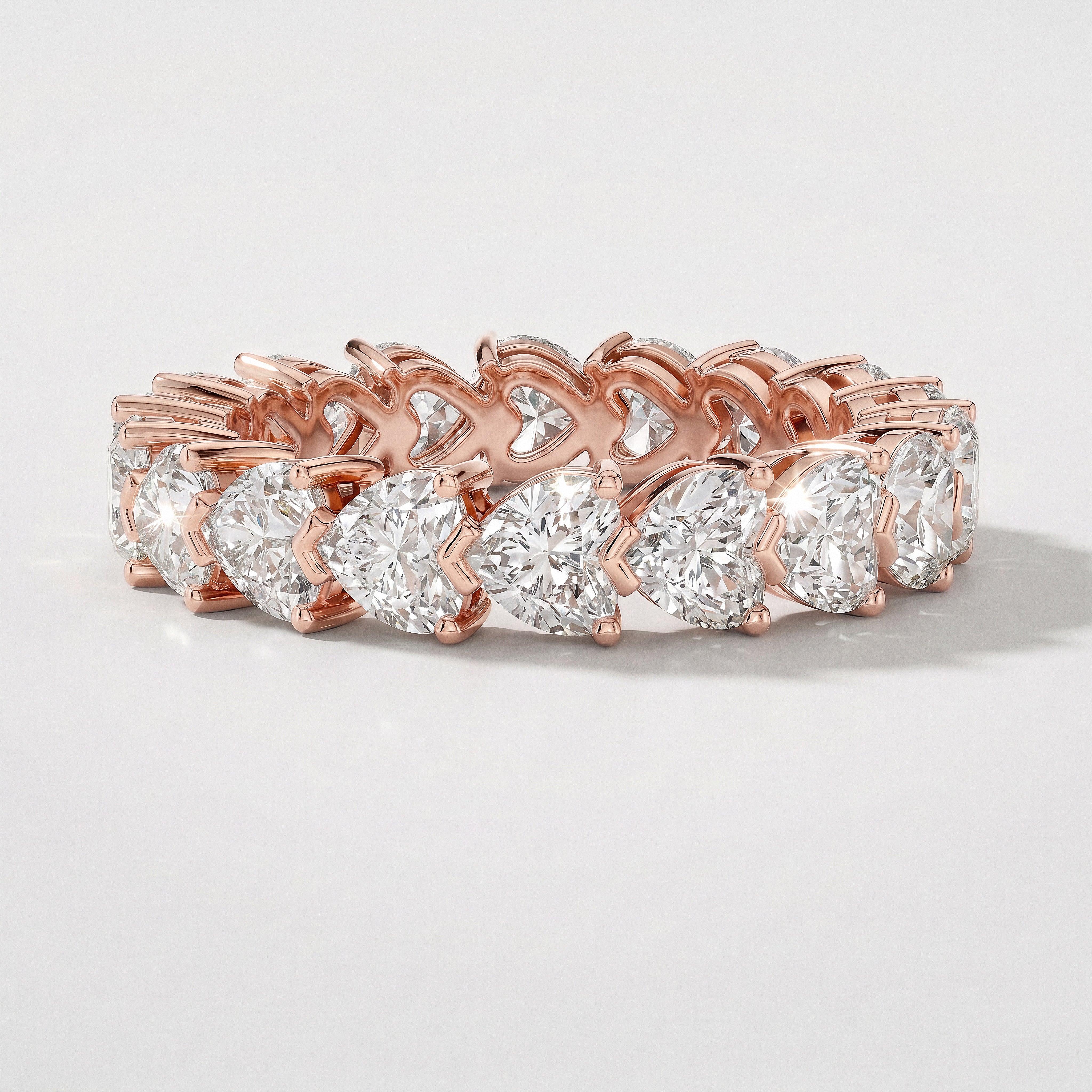 The "Sheri" Eternity Ring - angle 1