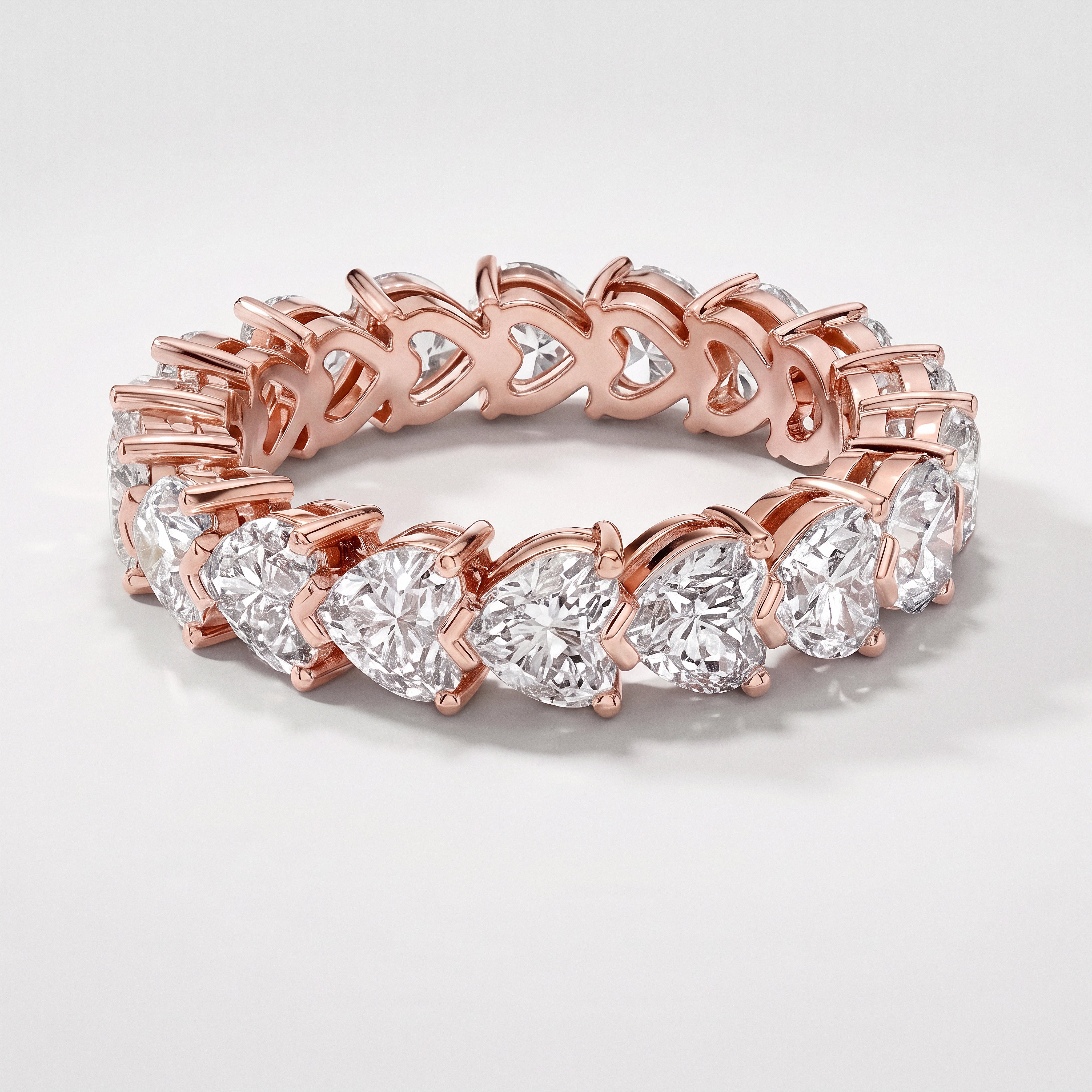 The "Sheri" Eternity Ring - angle 2