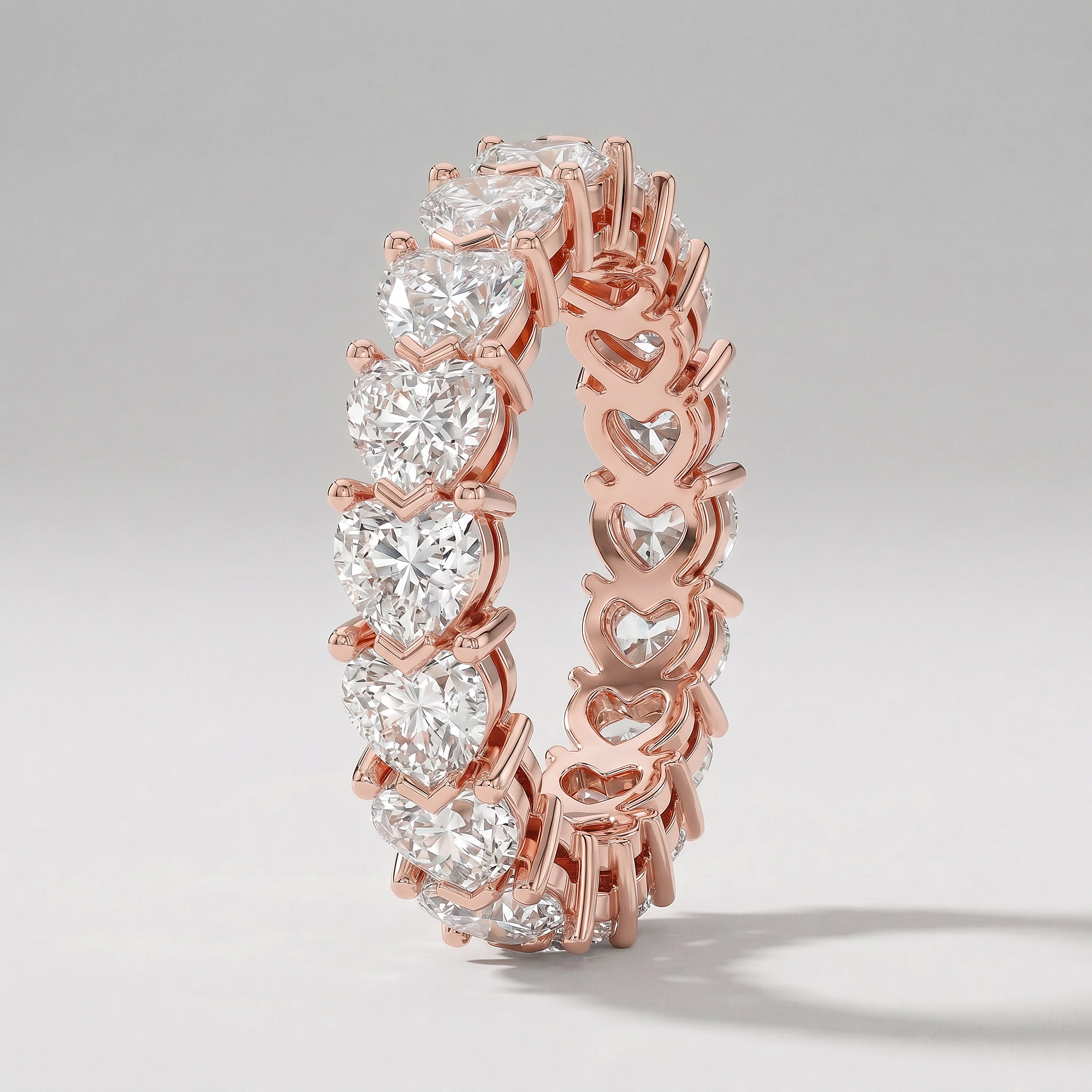 The "Sheri" Eternity Ring - angle 4