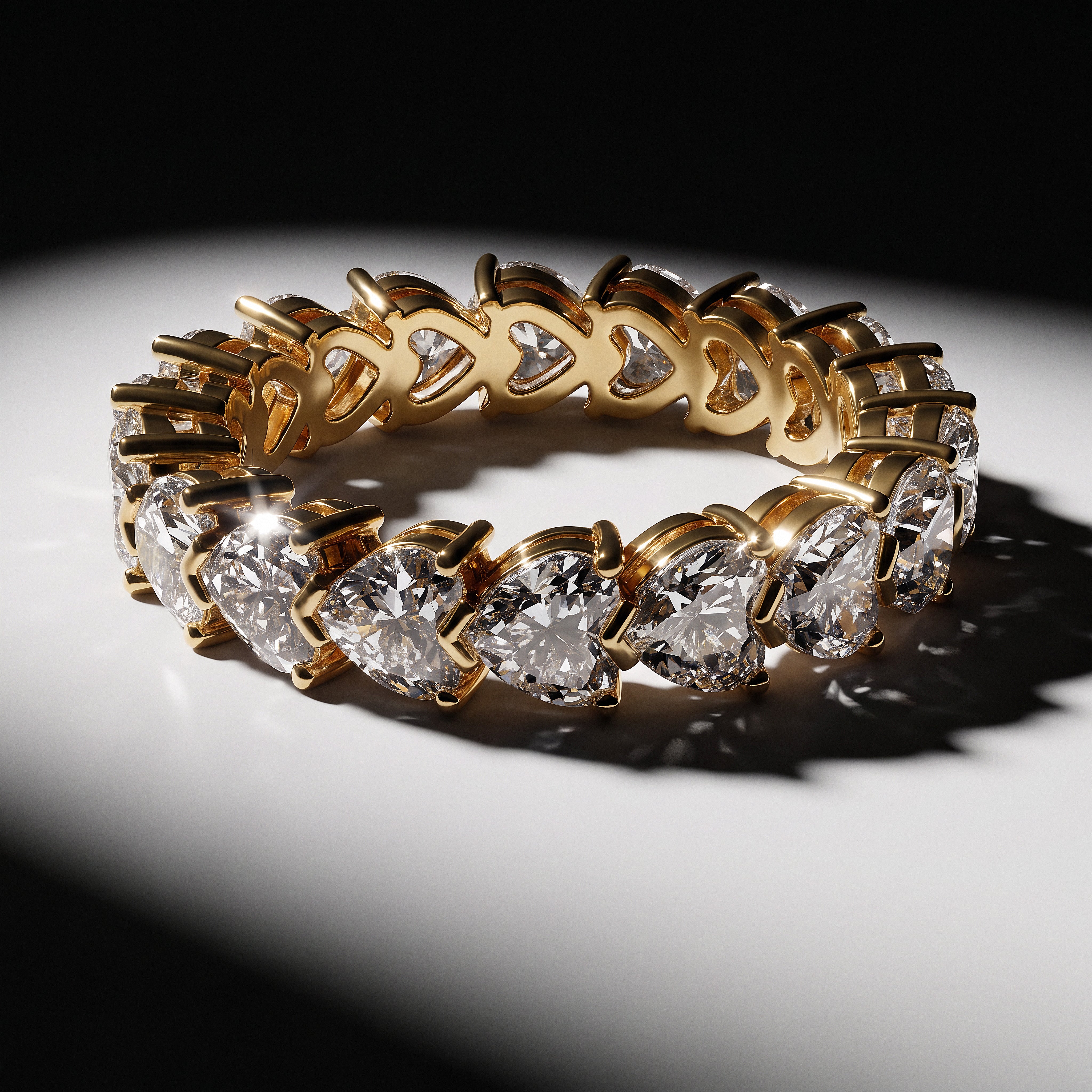 The "Sheri" Eternity Ring - angle 5