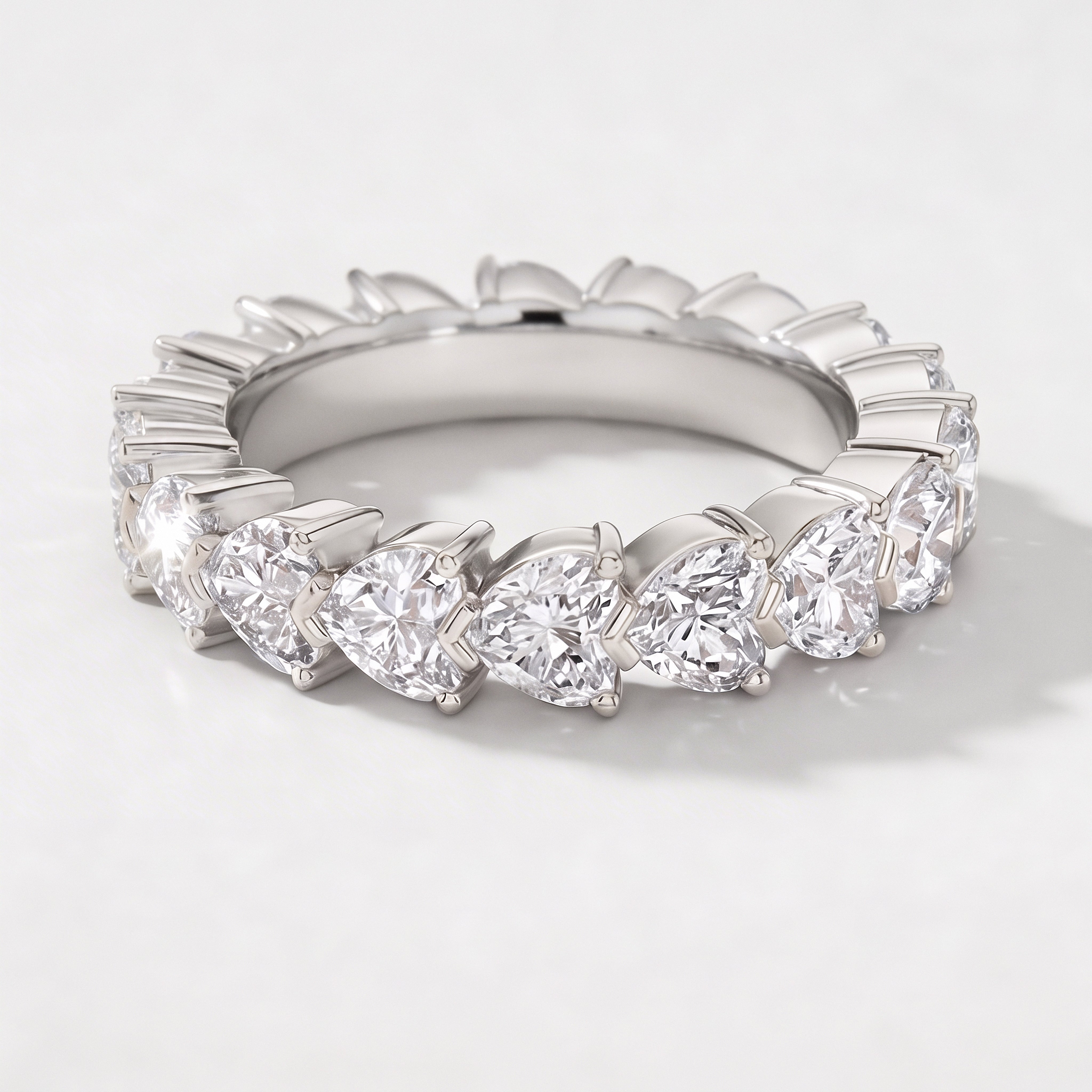 The "Sheri" Eternity Ring - angle 6