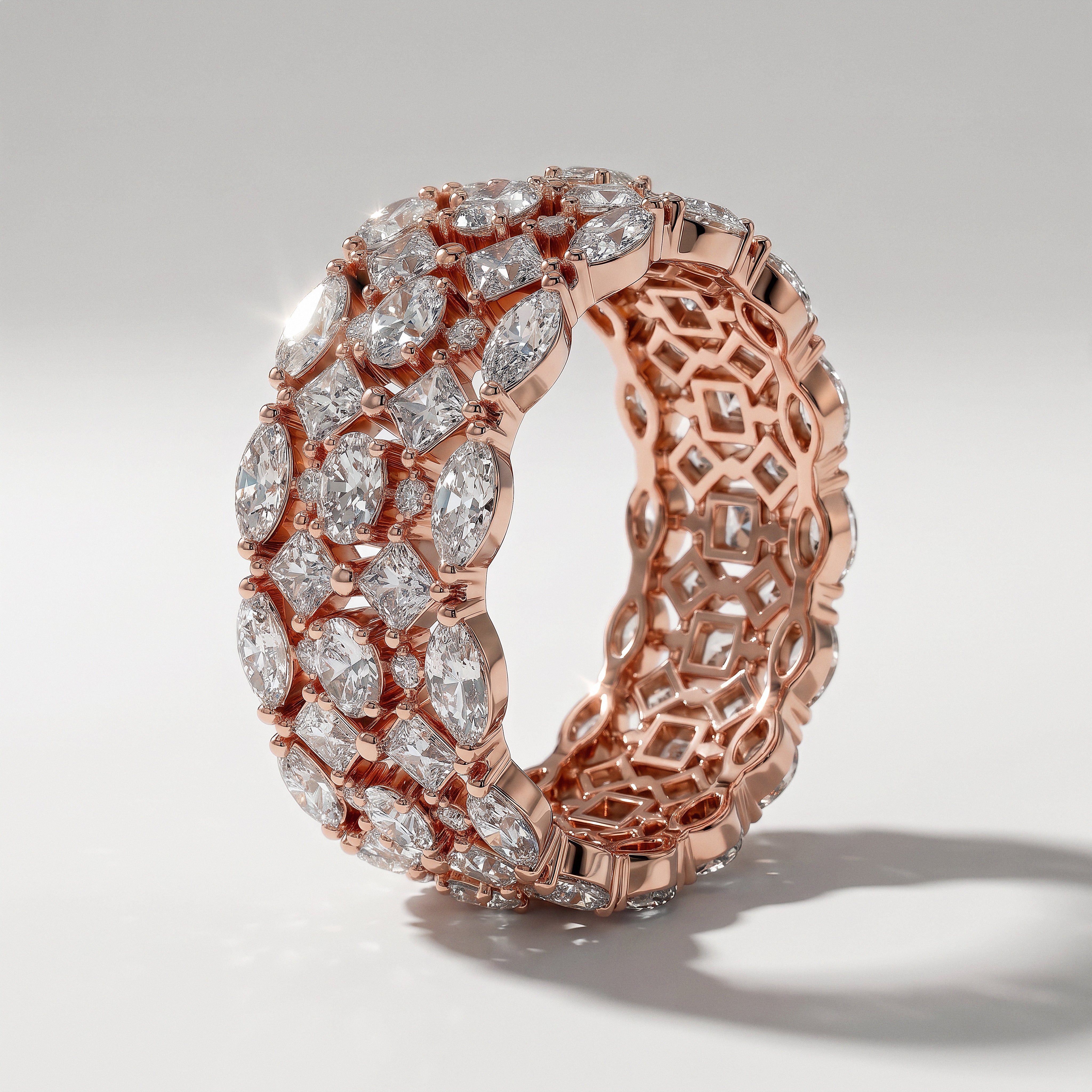 The Tracy Eternity Ring - angle 3