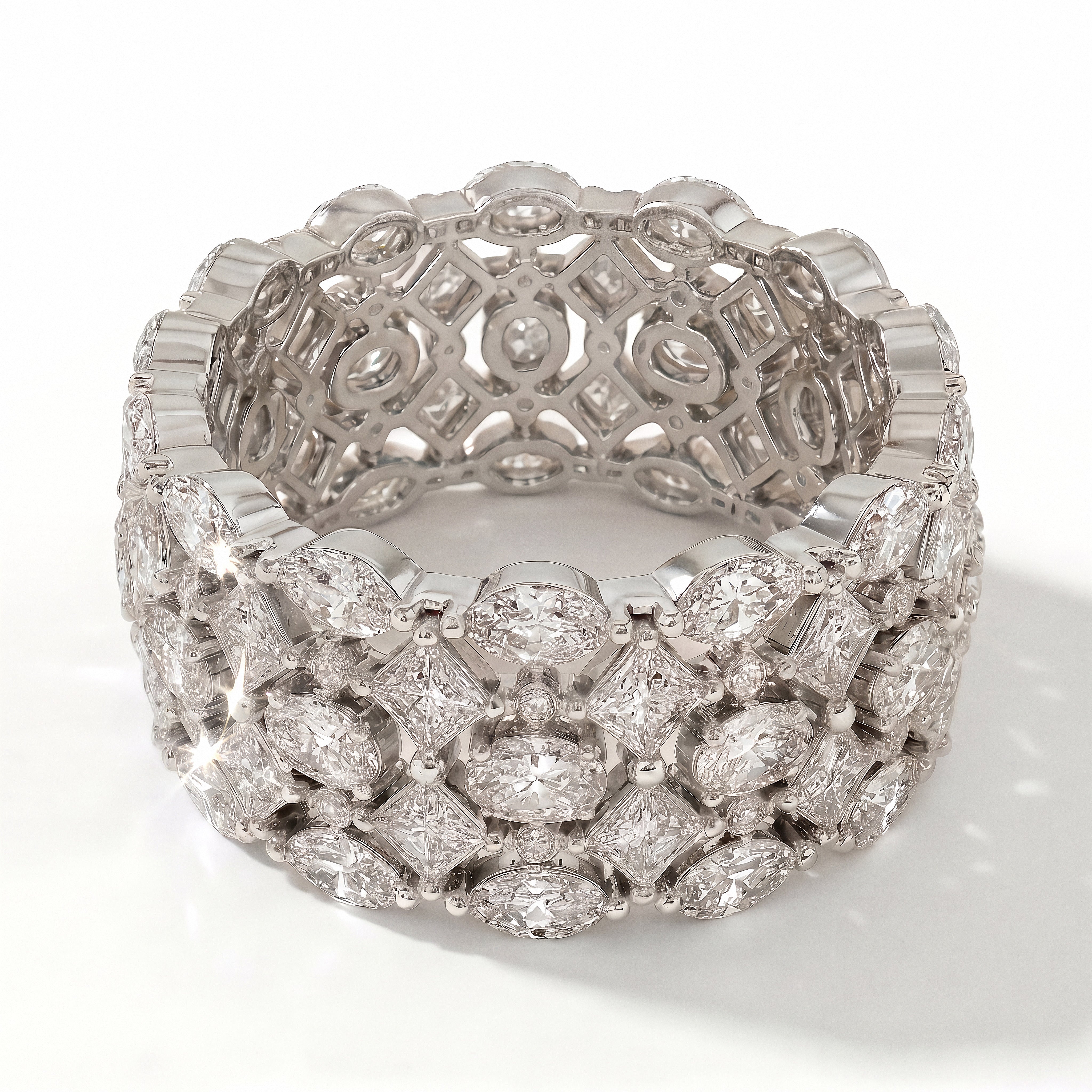 The Tracy Eternity Ring - angle 6