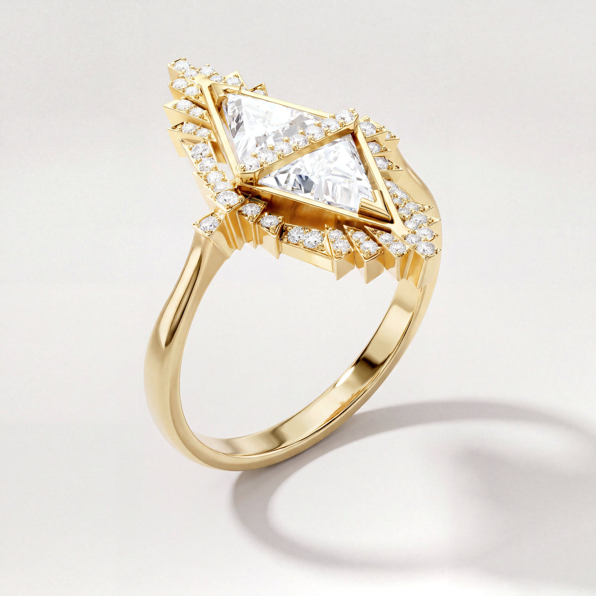 The Wilhelmina Cluster Ring - angle 4
