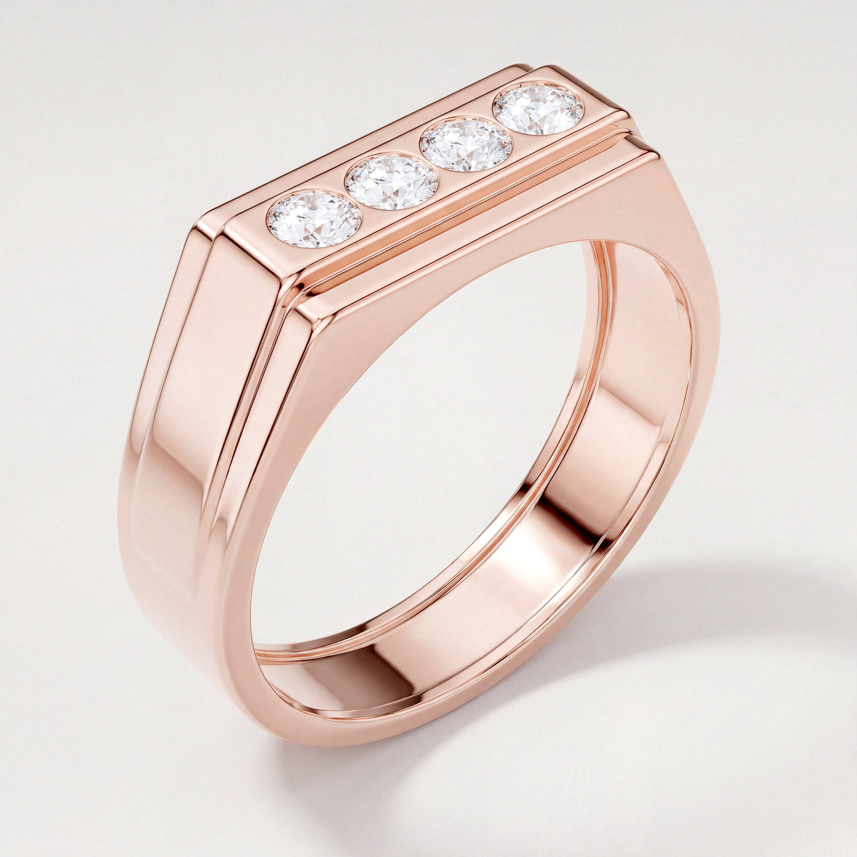 The Albert Men's Ring - angle 1