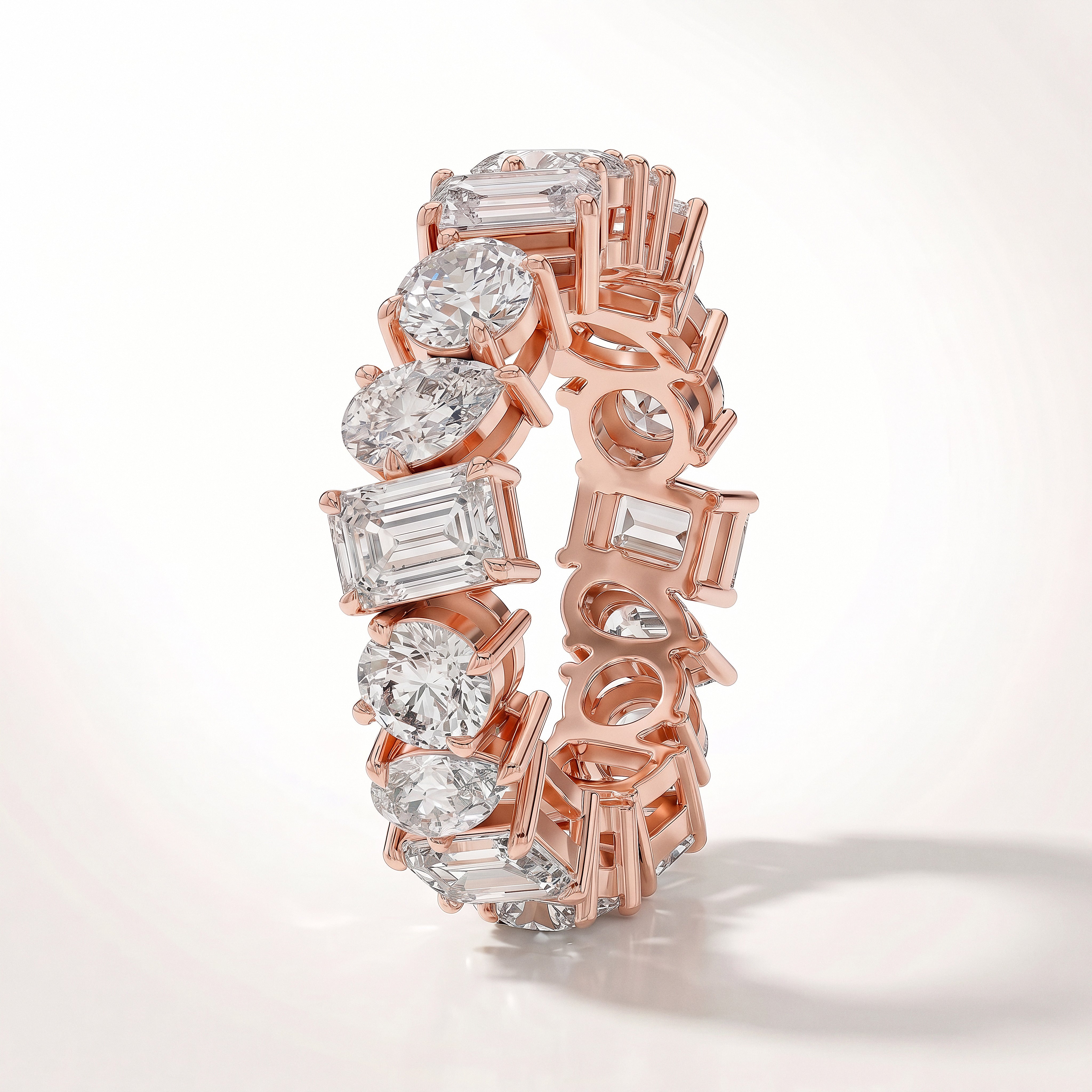 The Brittany Eternity Ring - angle 2