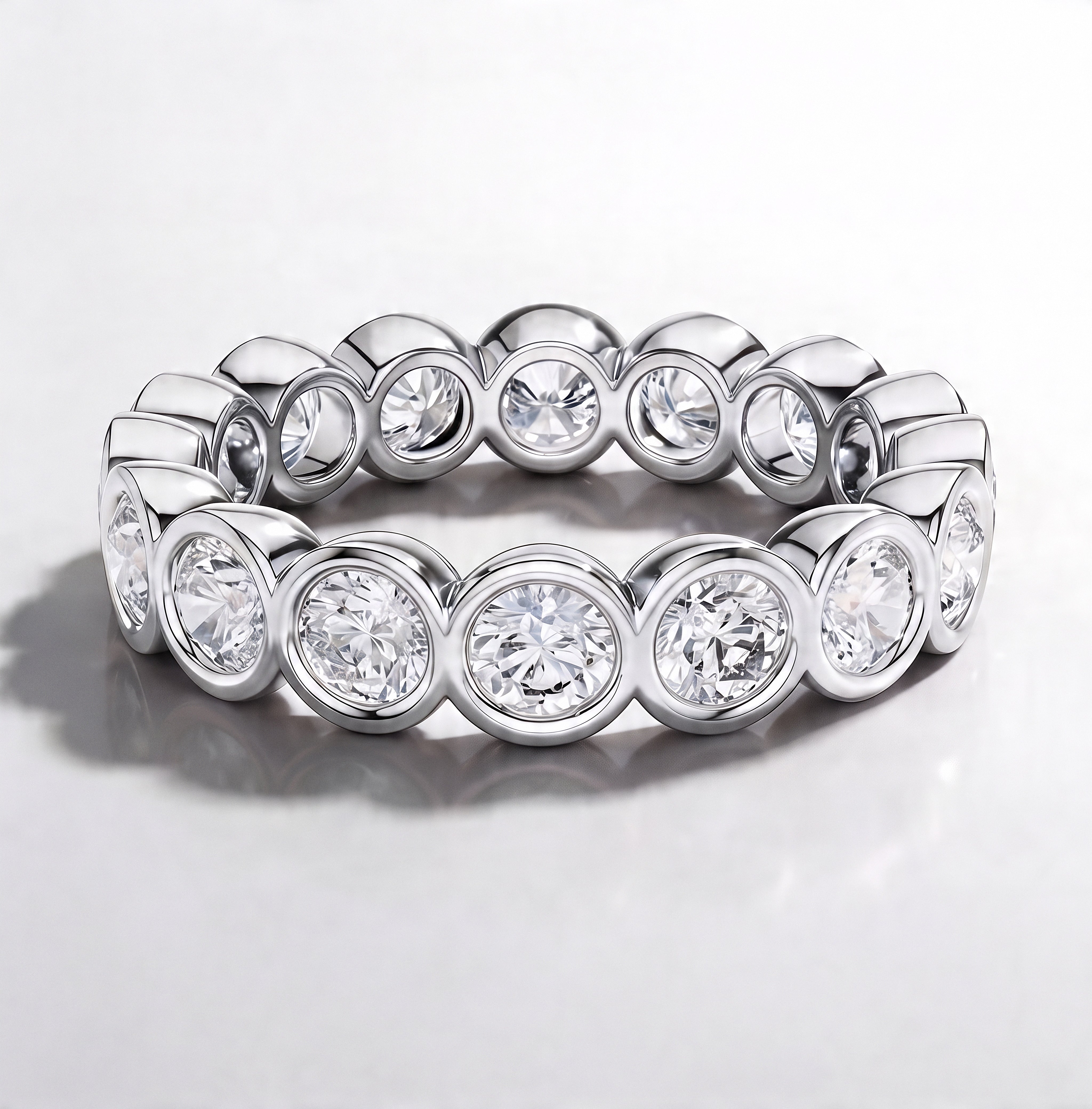 The Cassandra Eternity Ring - angle 6