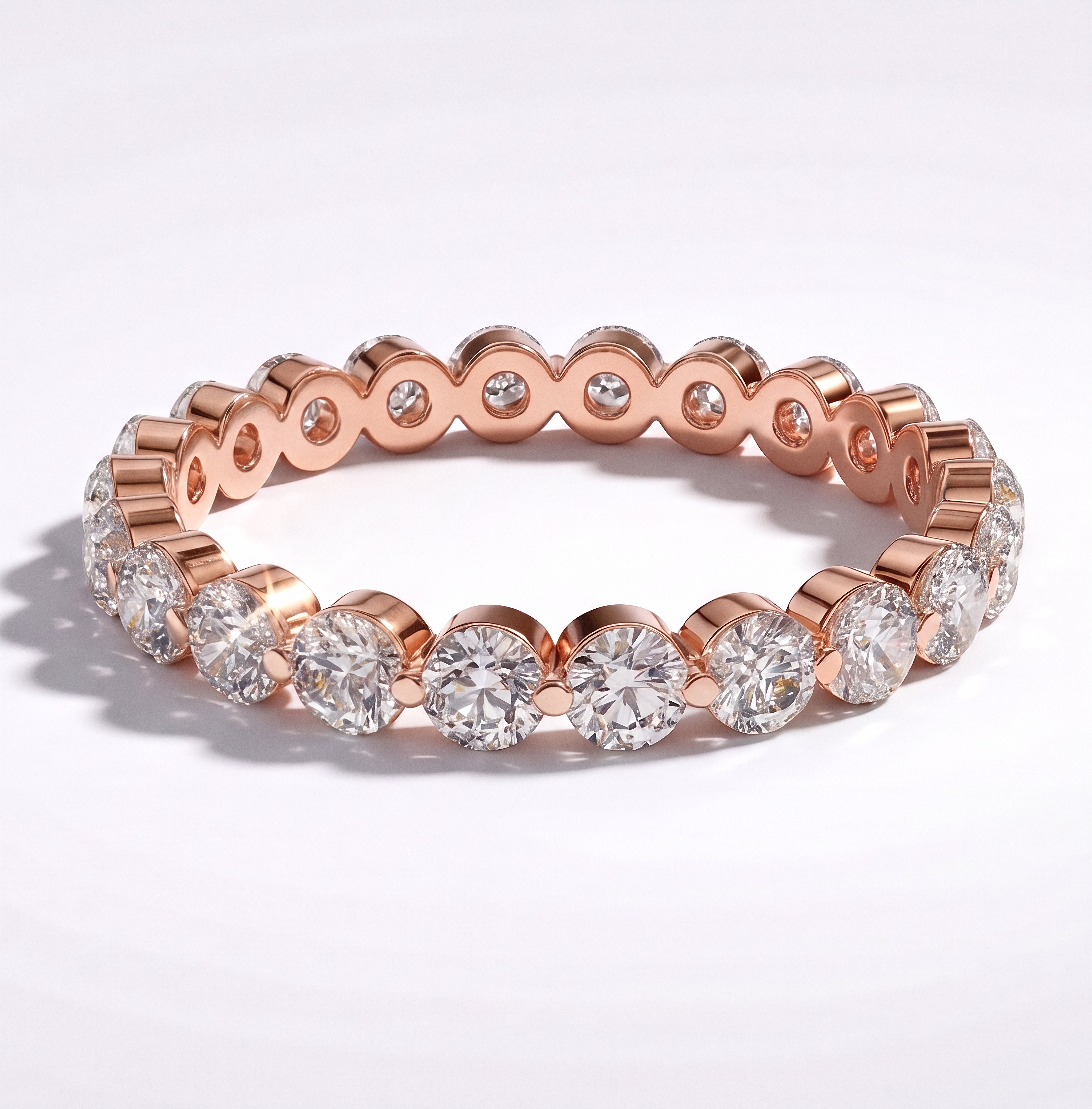 The Chloe Eternity Ring - angle 1