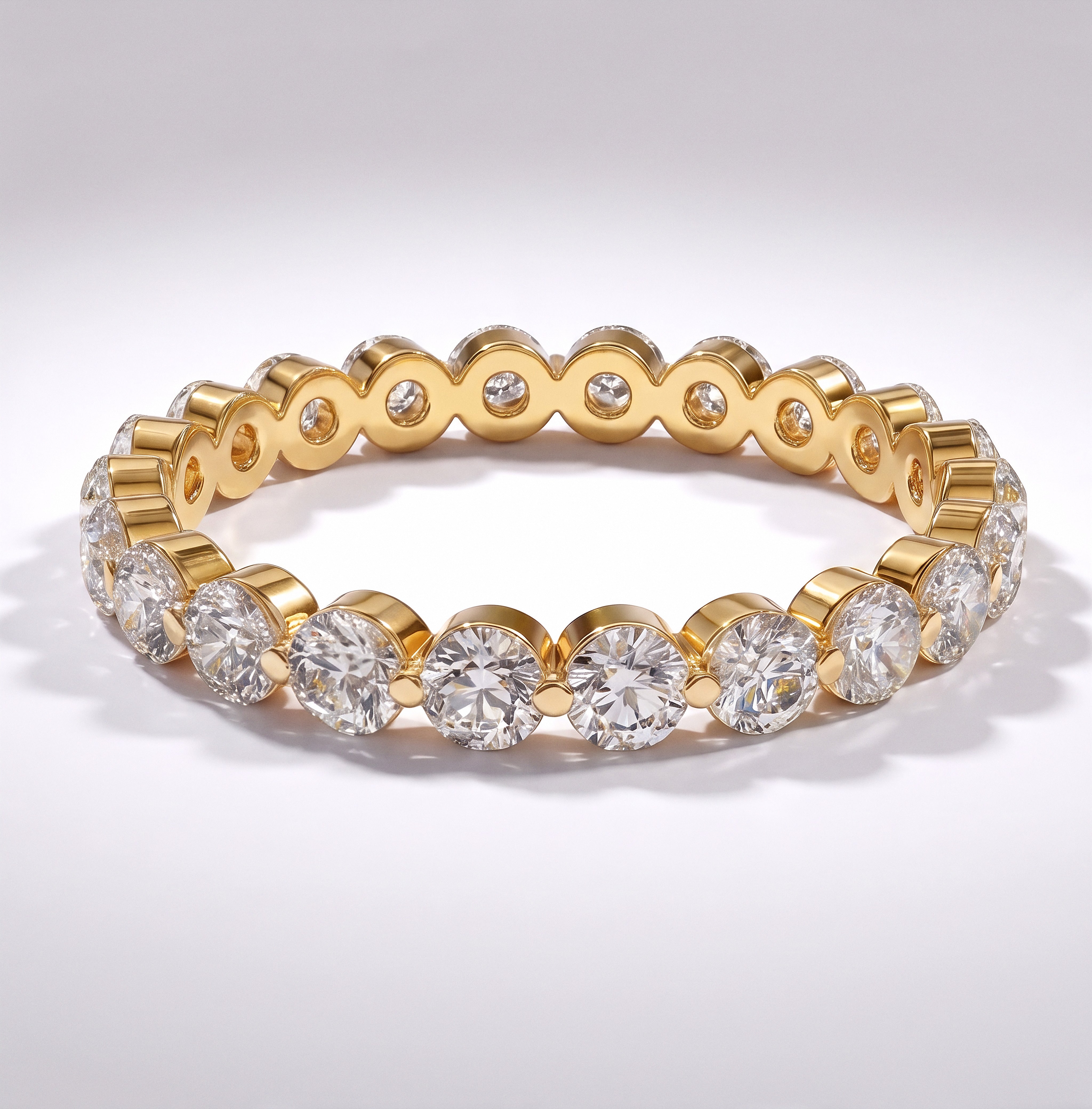 The Chloe Eternity Ring - angle 4