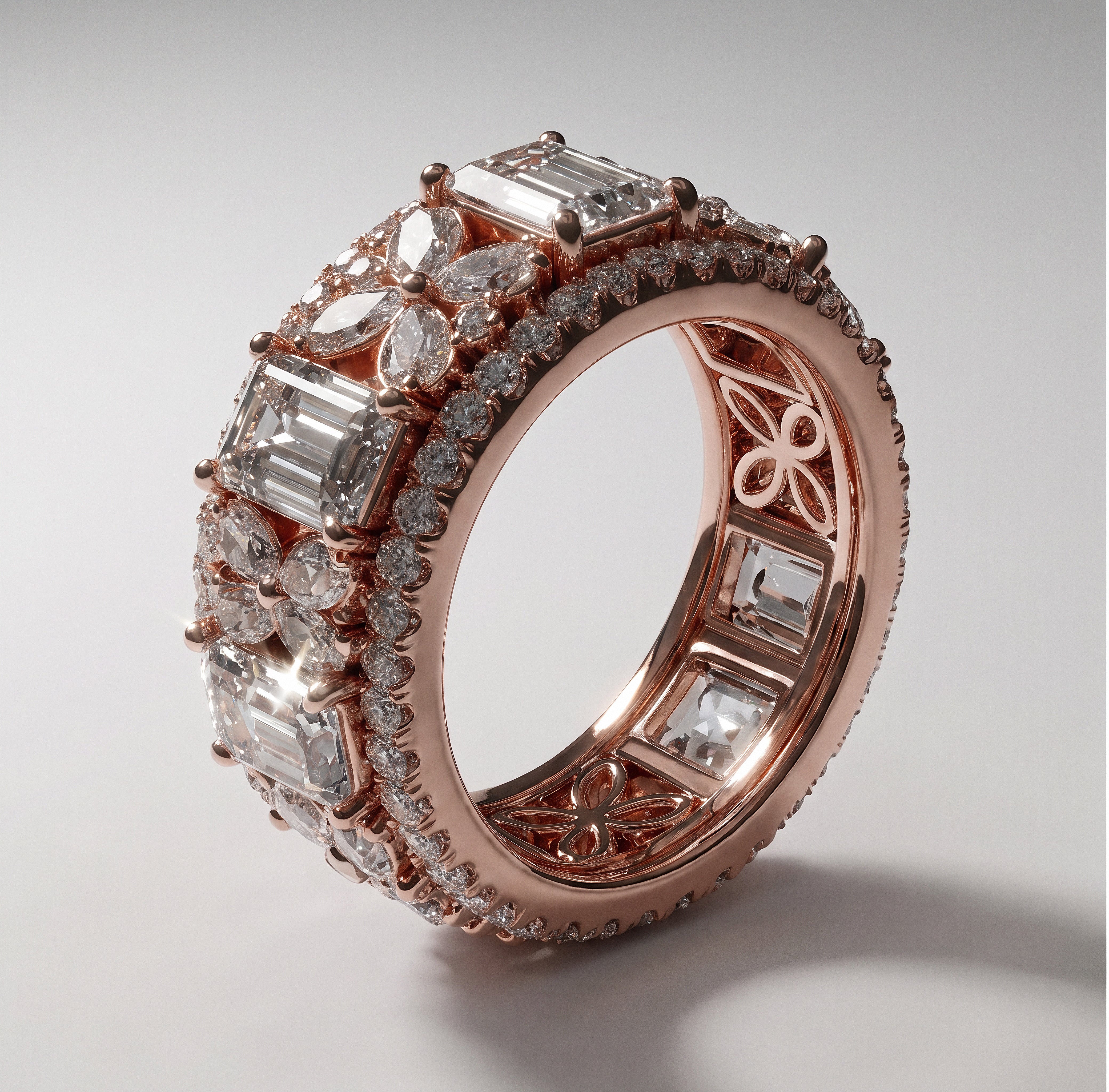 The Christy Eternity Ring - angle 4