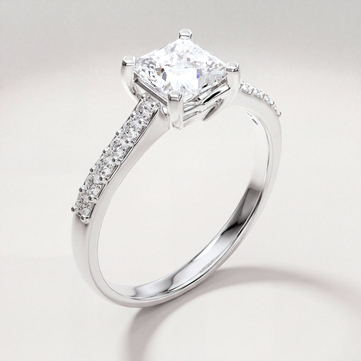 The Clarissa Engagement Ring - angle 5