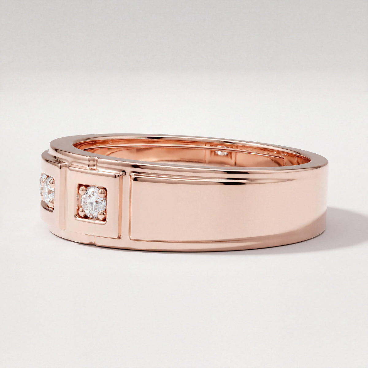 The Clement Men's Ring - angle 3