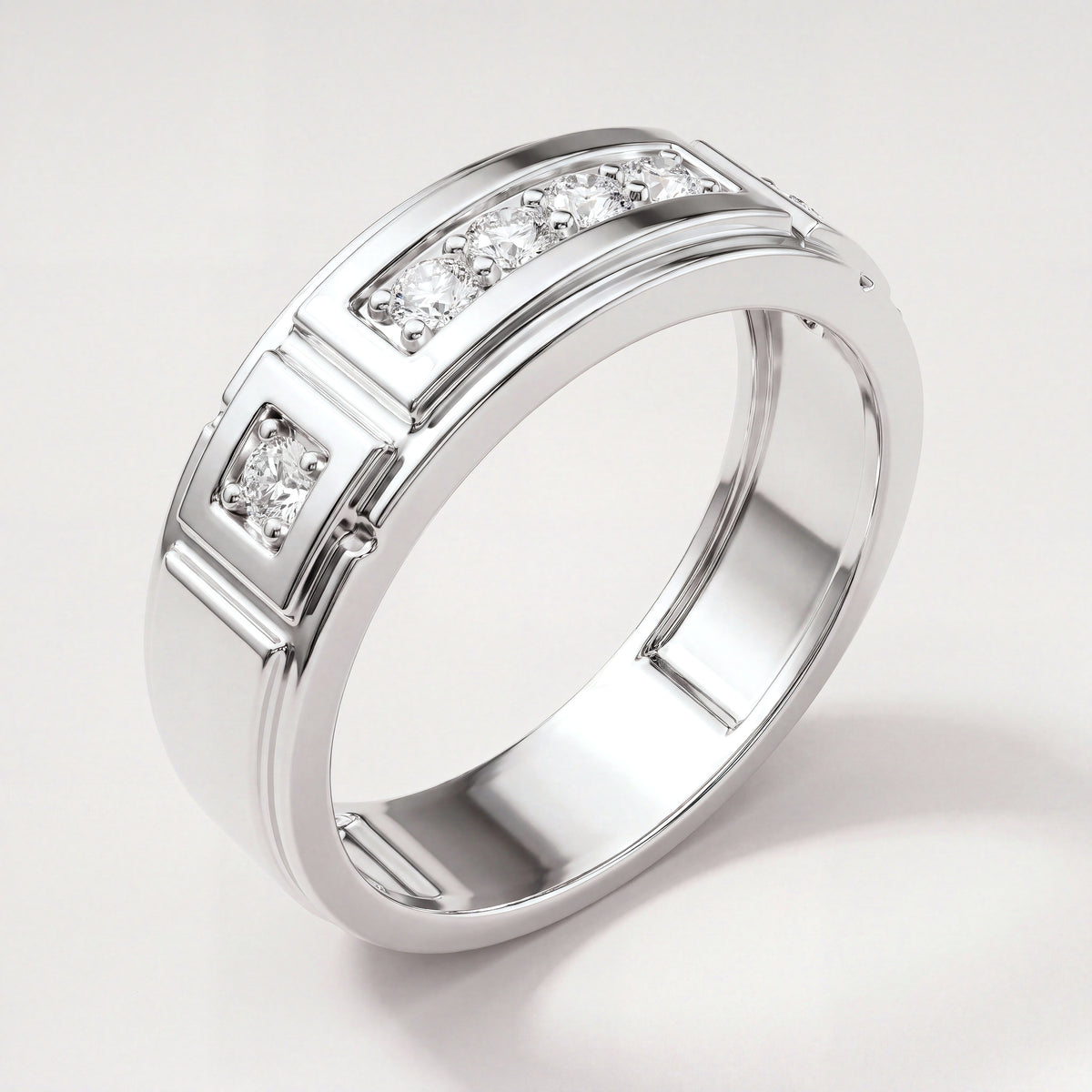 The Clement Men's Ring - angle 5